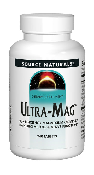 Source Naturals Ultra-Mag High-Efficiency Magnesium Complex - Maintains Muscle Source Naturals Au supplements