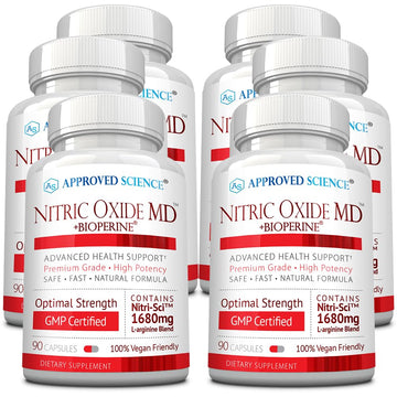 Approved Science Nitric Oxide MD - Muscle Development, Lean Body Mass, Improve Oxygen Approved Science Au supplements