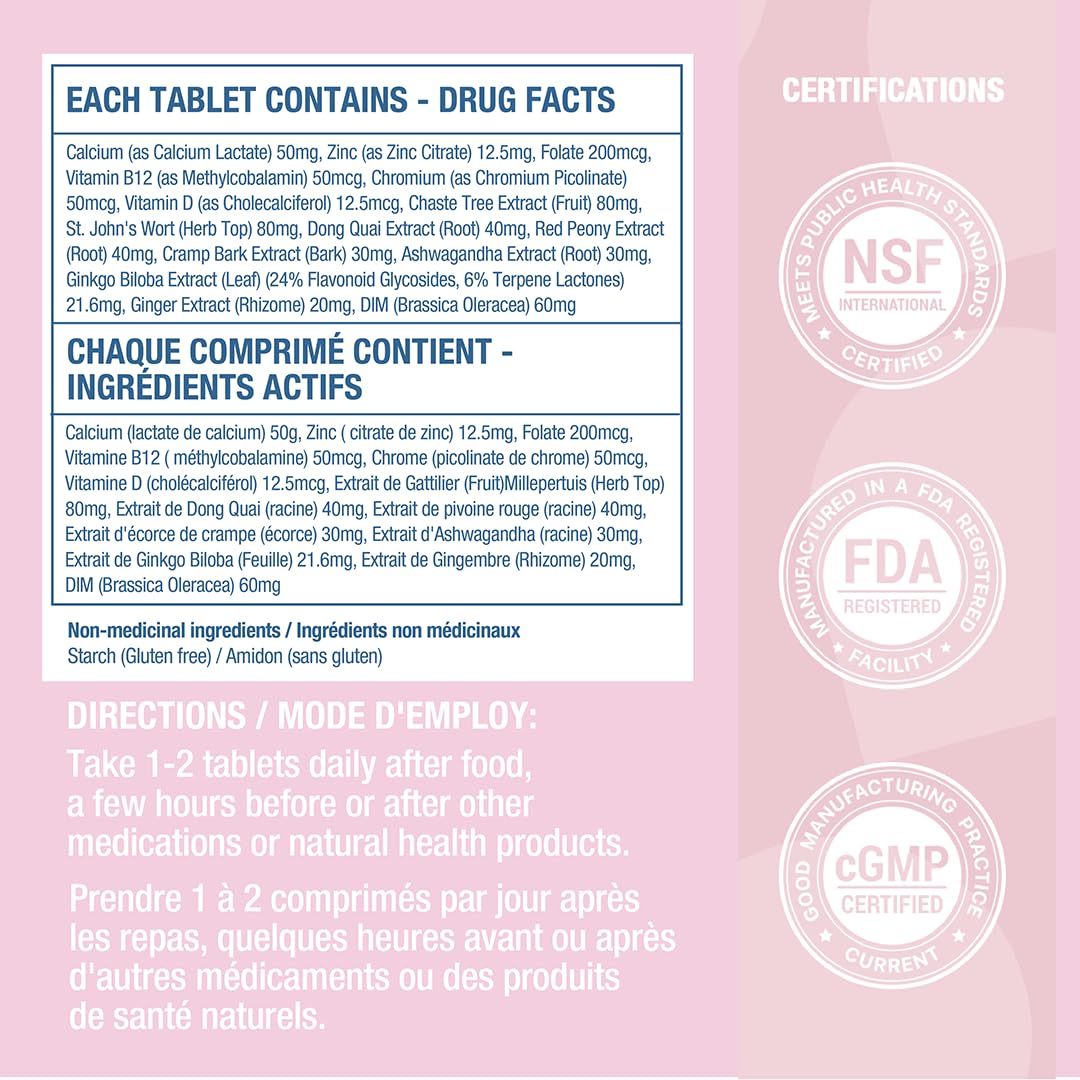 VitaminMe - PMS + Hormone Balance | Balance Estrogen & Support Menopause, Bloating, Acne & PMS Relief