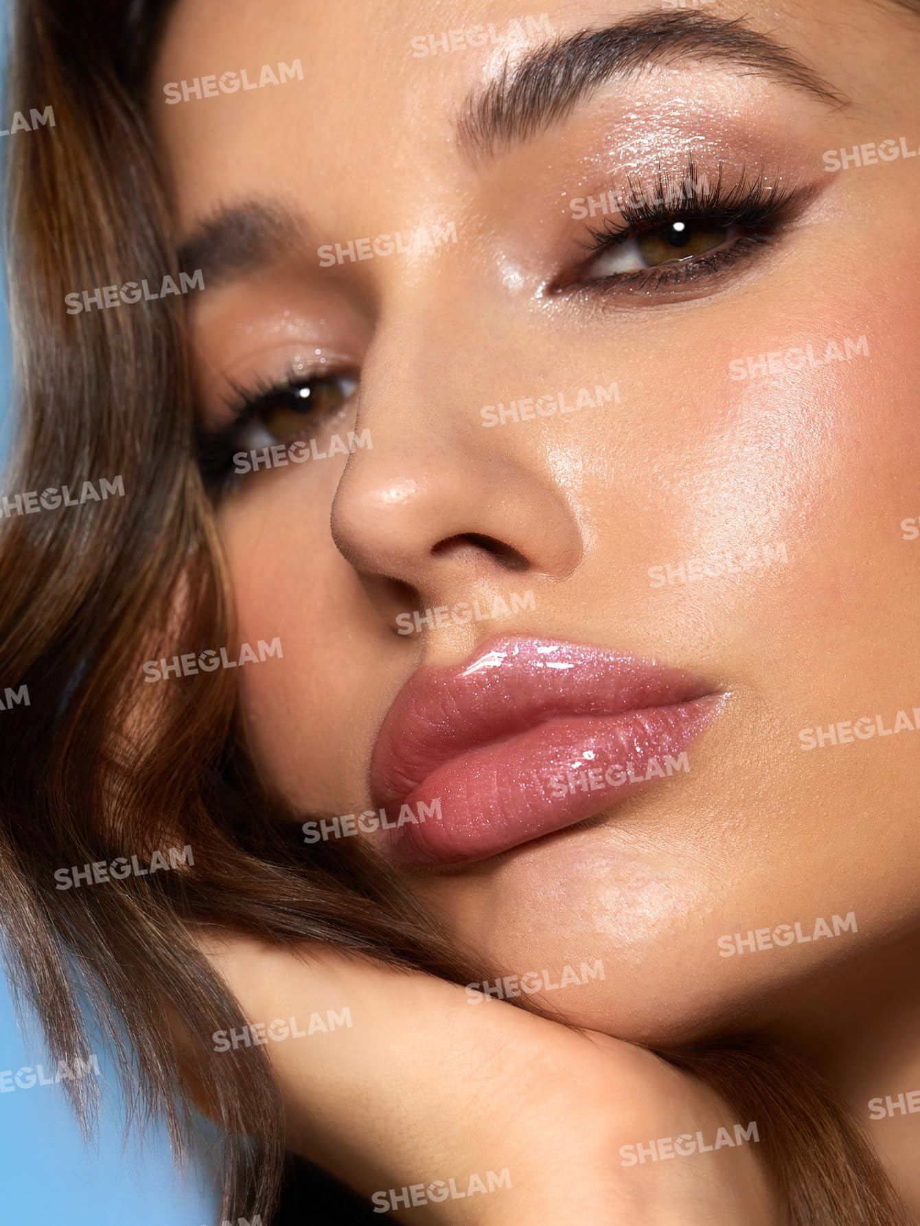 SHEGLAM Pout-Perfect Moisturizing Solid Lip Gloss Shimmer Lip Plumper - Violet Fizz SHEGLAM Au supplements