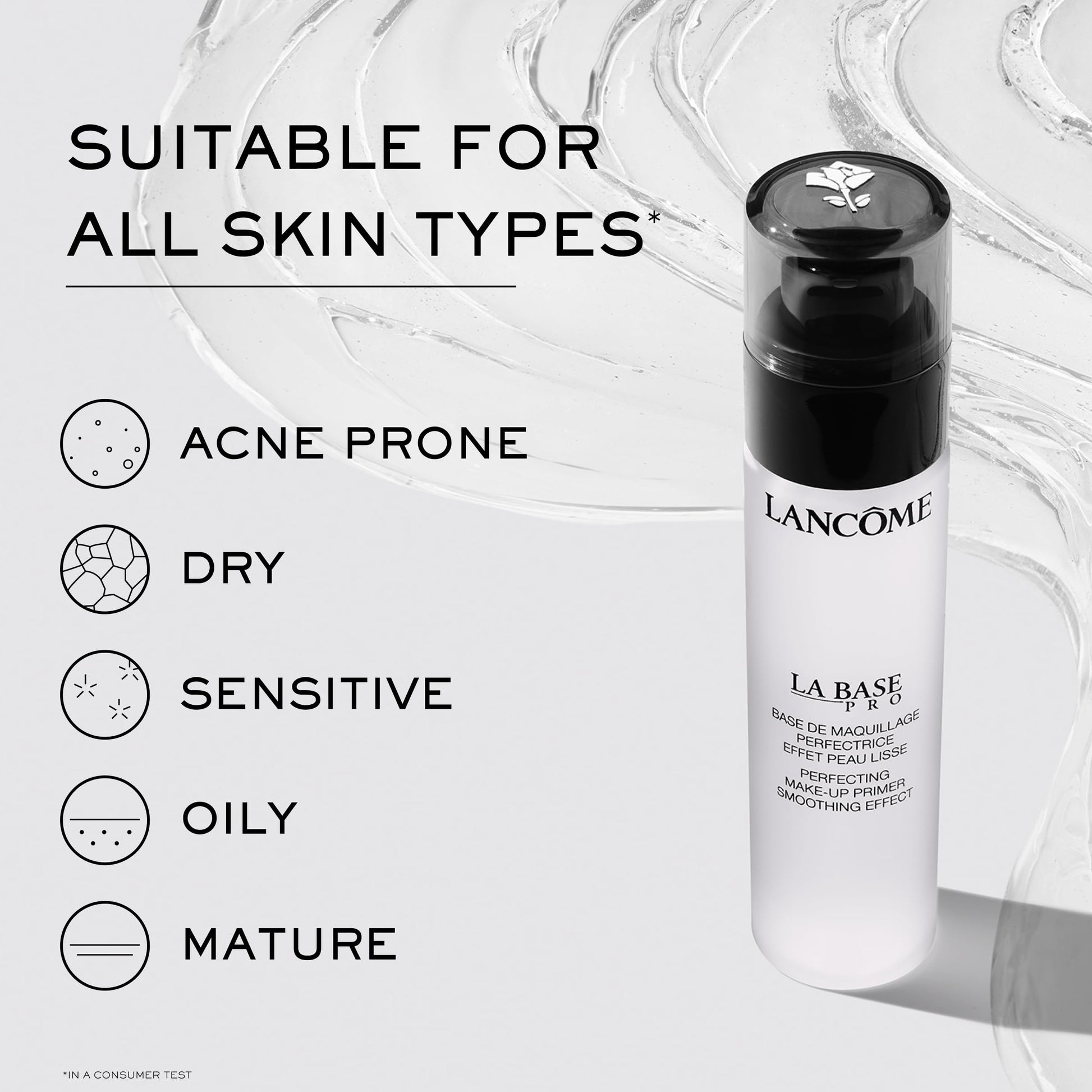 Lancôme La Base Pro Perfecting Oil-Free Makeup Primer | Smoothing Face Primer for All Skin Types | Creates a Flawless, Matte Canvas for Long-Lasting Makeup Application | 0.8 Fl Oz Lancôme Au supplements