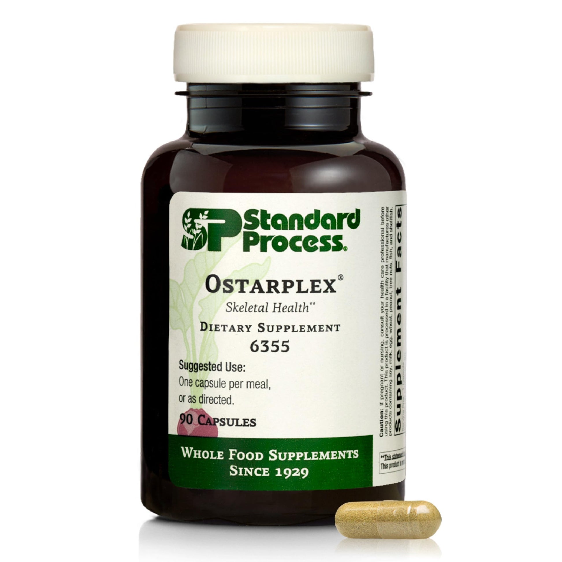 Standard Process Ostarplex - Dietary Supplement for Connective Tissue Health - Aids Liver Health & Function - Contains Vitamin B6 - Non-Dairy - 90 Capsules (90 Servings) Standard Process Inc. Au supplements