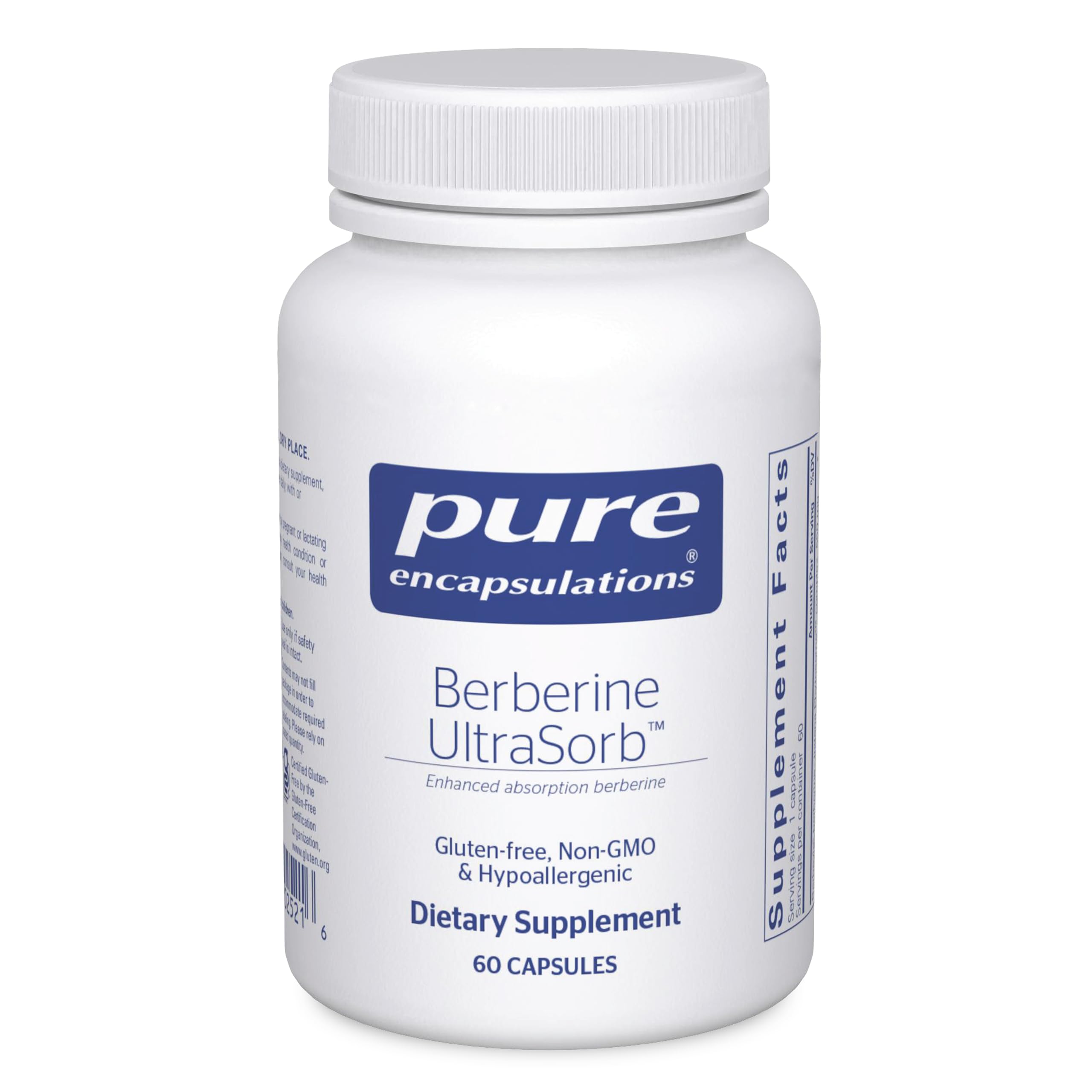 Pure Encapsulations Berberine UltraSorb | Enhanced Absorption Berberine | 60 Capsules Pure Encapsulations Au supplements