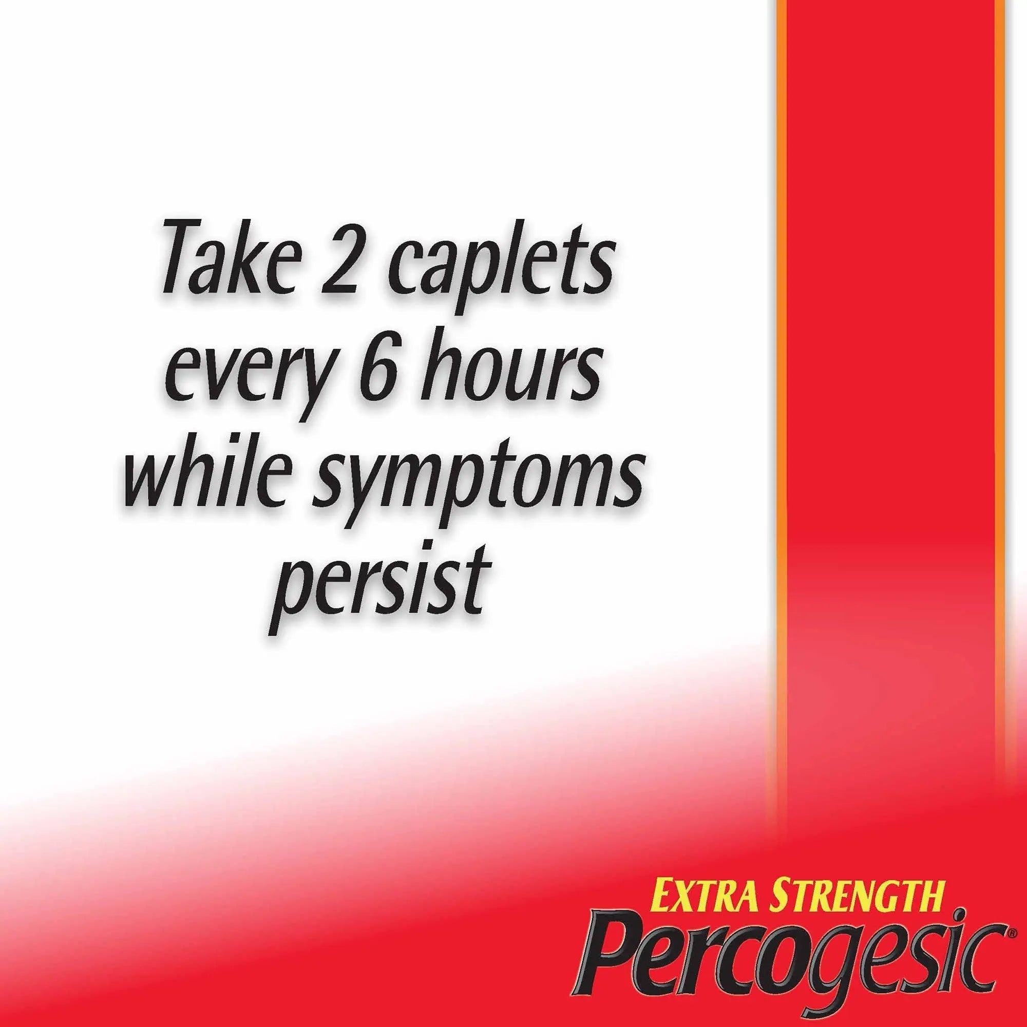 Percogesic Extra Strength Acetaminophen & Diphenhydramine Pain Relief, Fast-Acting Aspirin-Free Fever Reducer & Antihistamine, 60 Count Percogesic Au supplements