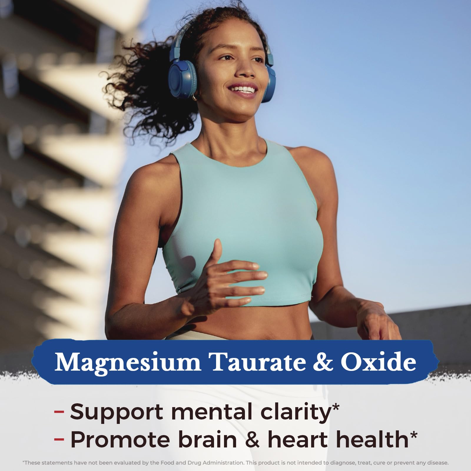 Vitalitown Magnesium Complex Supplement | 300mg Elemental Mag | Magnesium Citrate Glycinate Taurate Malate | Non-GMO, No Gluten, 90 Vegan Magnesio Capsules for Bone Brain Heart Vitalitown Au supplements
