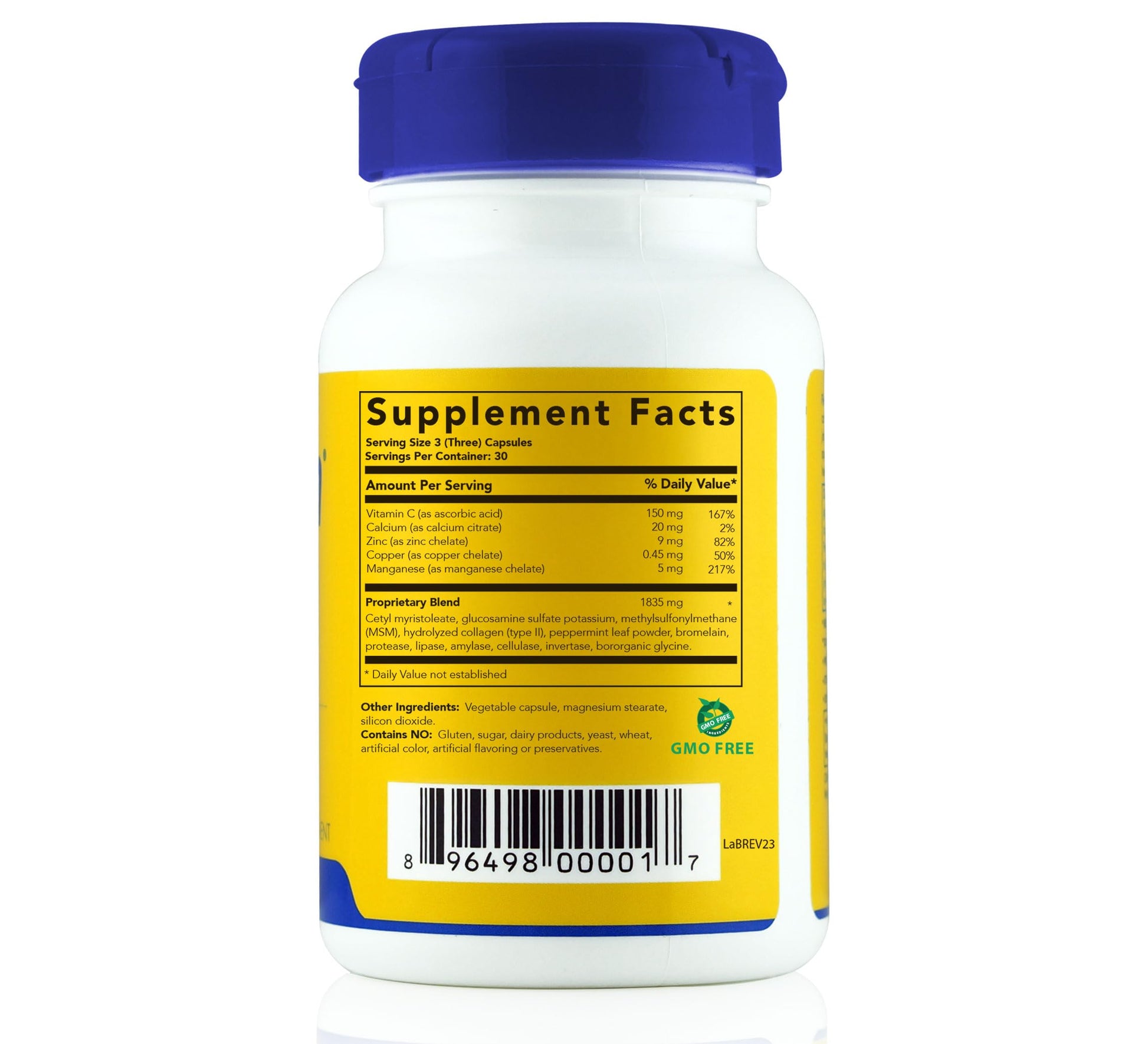 Flexcin Joint Health & Mobility Formula with CM8 (Cetyl Myristoleate) - Joint Supplements for Men and Women with Glucosamine, MSM, Collagen Type II - 90 Capsules Flexcin Au supplements