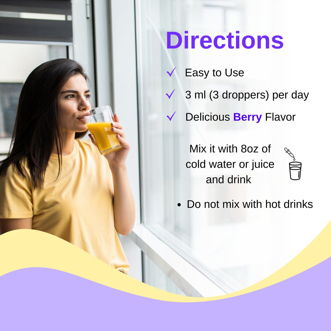 Vitaminally Women's Multivitamin liposomal Liquid Drops with Iron | 30 Day Supply | 3 FL Oz | Non-GMO | Gluten Free | Supports Overall Health, Energy and Beauty