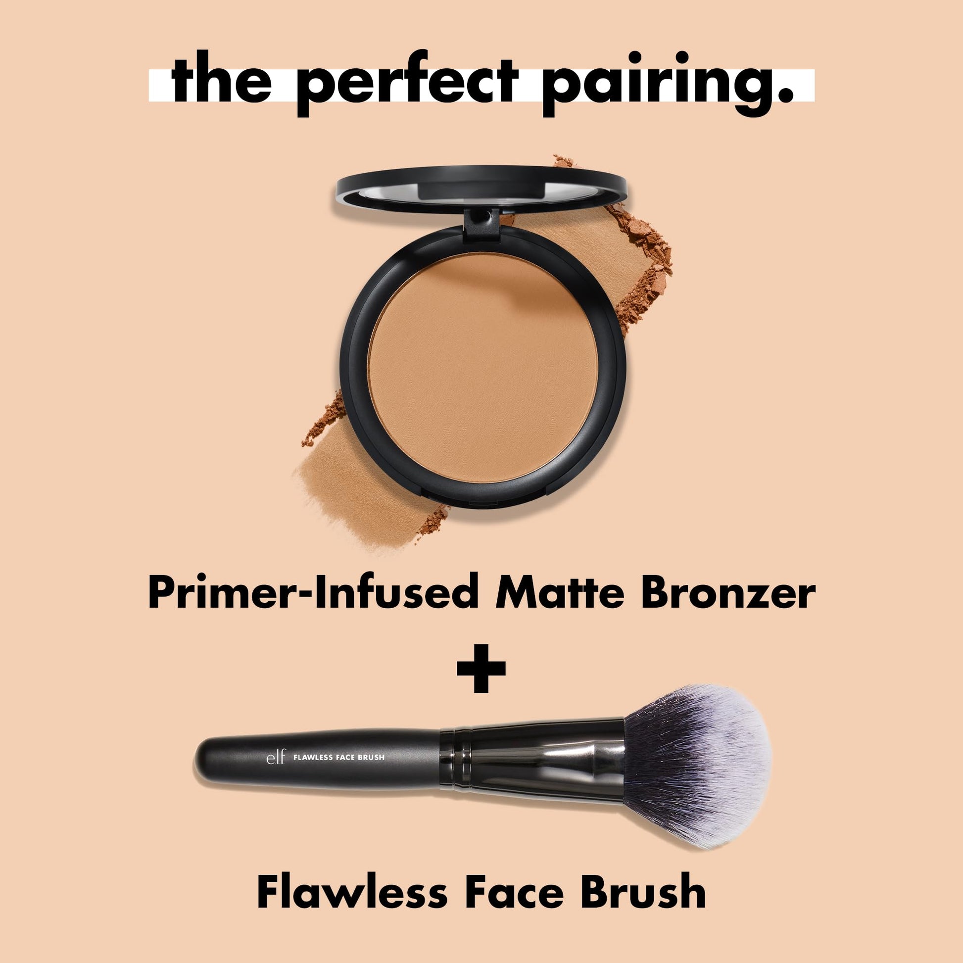 e.l.f. Primer-infused Bronzer, Long-Wear, Matte, Bold, Lightweight, Blends Easily, Contours Cheeks, Forever Sun Kissed, All-Day Wear, 0.35 Oz e.l.f. Au supplements