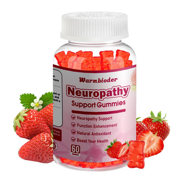 Sugar Free Neuropathy Support Gummies for Nerve – Enhanced Nerve Health, Regeneration, Cognitive Support with Vitamin B1, B6, B12, Magnesium, ALA, Turmeric, CoQ10 & More Warmbioder Au supplements