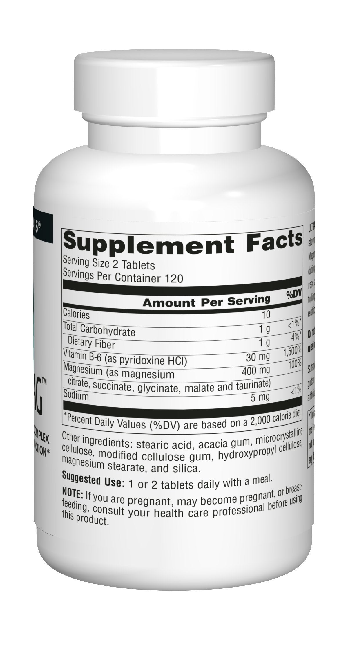 Source Naturals Ultra-Mag High-Efficiency Magnesium Complex - Maintains Muscle Source Naturals Au supplements