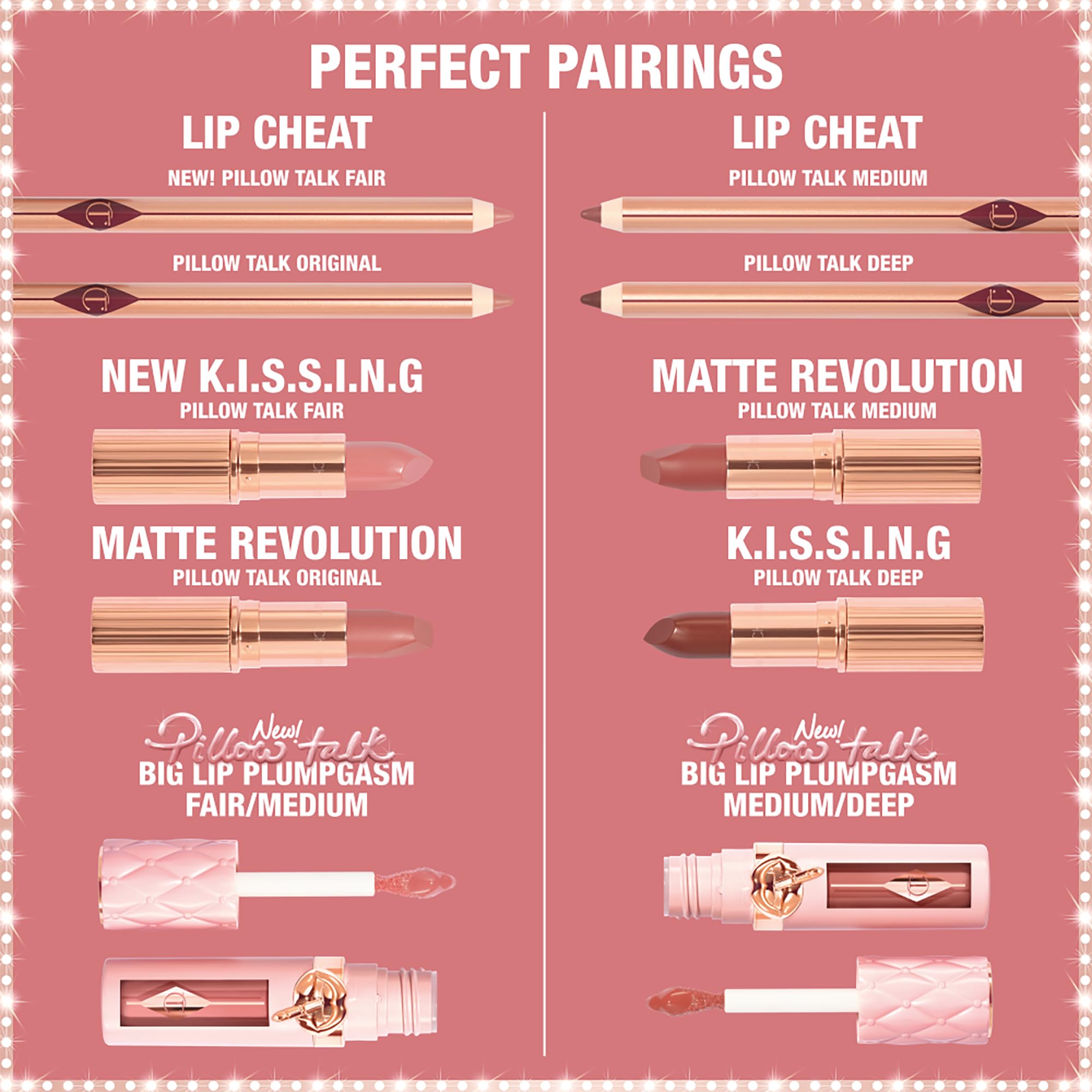Charlotte Tilbury Pillow Talk Plumpgasm Lip Gloss - Hydrating Lip Plumper with Hyaluronic Acid & Plumpgasm Heat + Ice Technology for Juicy, Glossy Fullness - Fair/Medium Charlotte Tilbury Au supplements