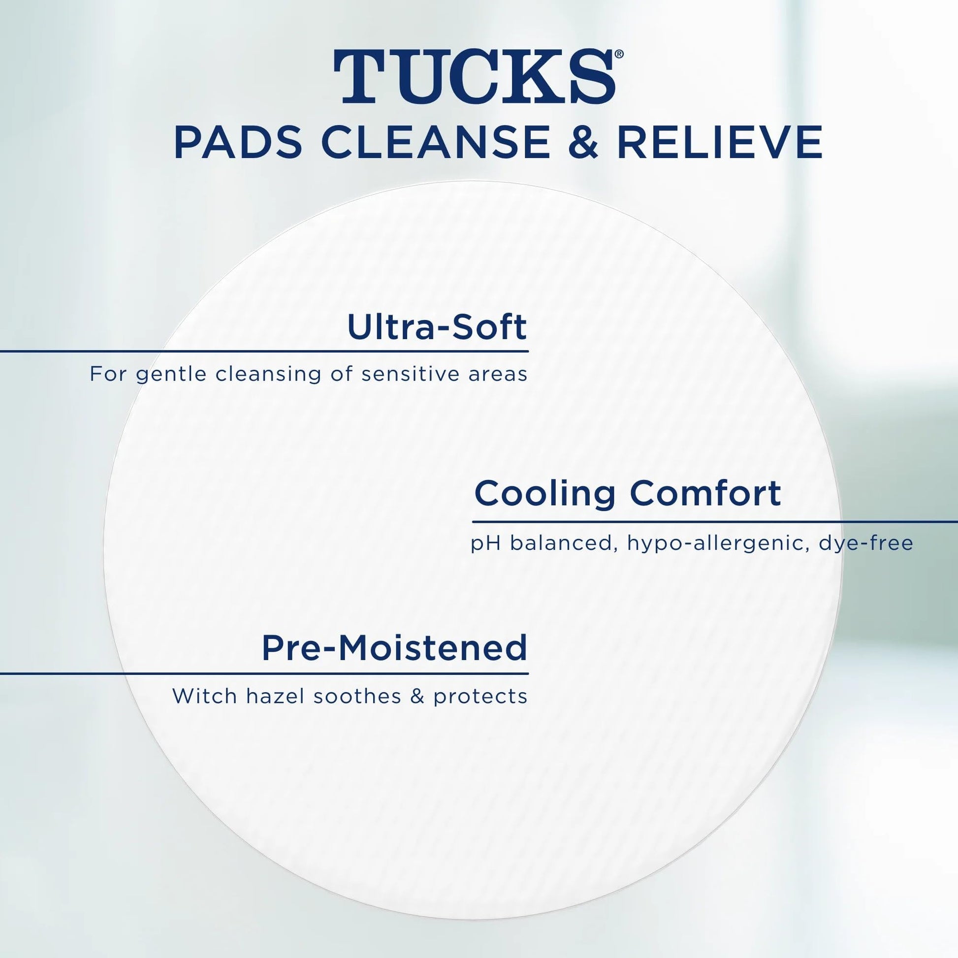 TUCKS Medicated Cooling Pads, 200 Count - Witch Hazel Pads for Sensitive Areas, Cleanse and Protect from Irritation TUCKS Au supplements