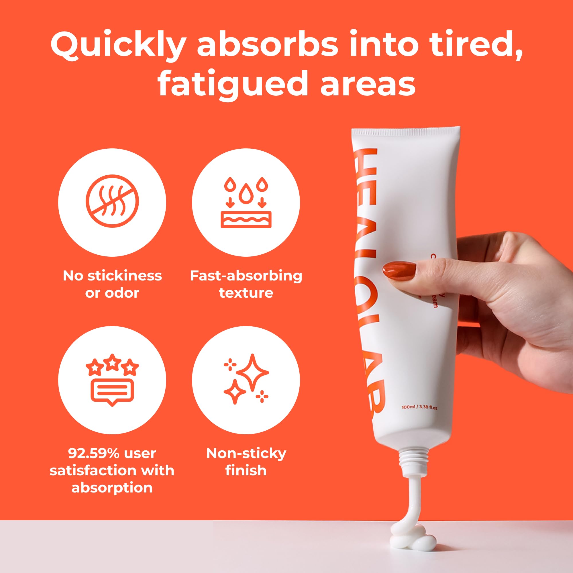 HEALOBEAM Relaxing Calcium Cream Fast Muscle & Joint Relief for Shoulder, Elbow, and Back – MSM, Magnesium Complex – Warm Sensation HEALOBEAM Au supplements