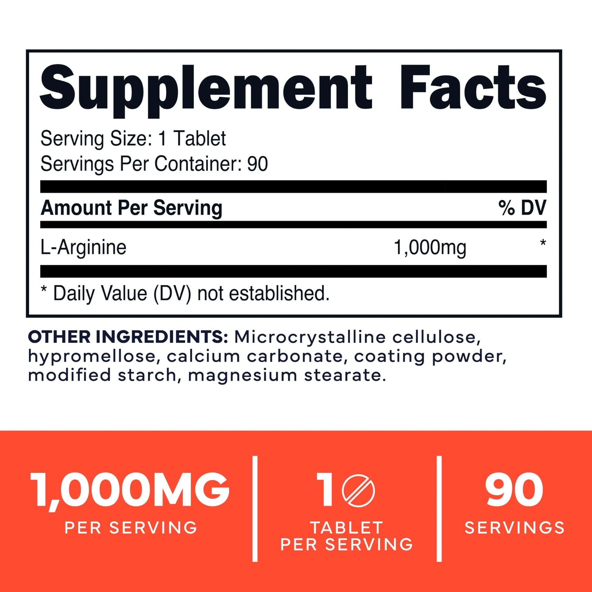 Type Zero L-Arginine 90 Tablets 1,000 mg per Serving - Non-GMO Type Zero Au supplements