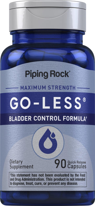 Piping Rock Bladder Control Pills for Women and Men | 90 Capsules | Maximum Strength Formula | Pumpkin Seed Extract | Non-GMO, Gluten Free Supplement Piping Rock Au supplements