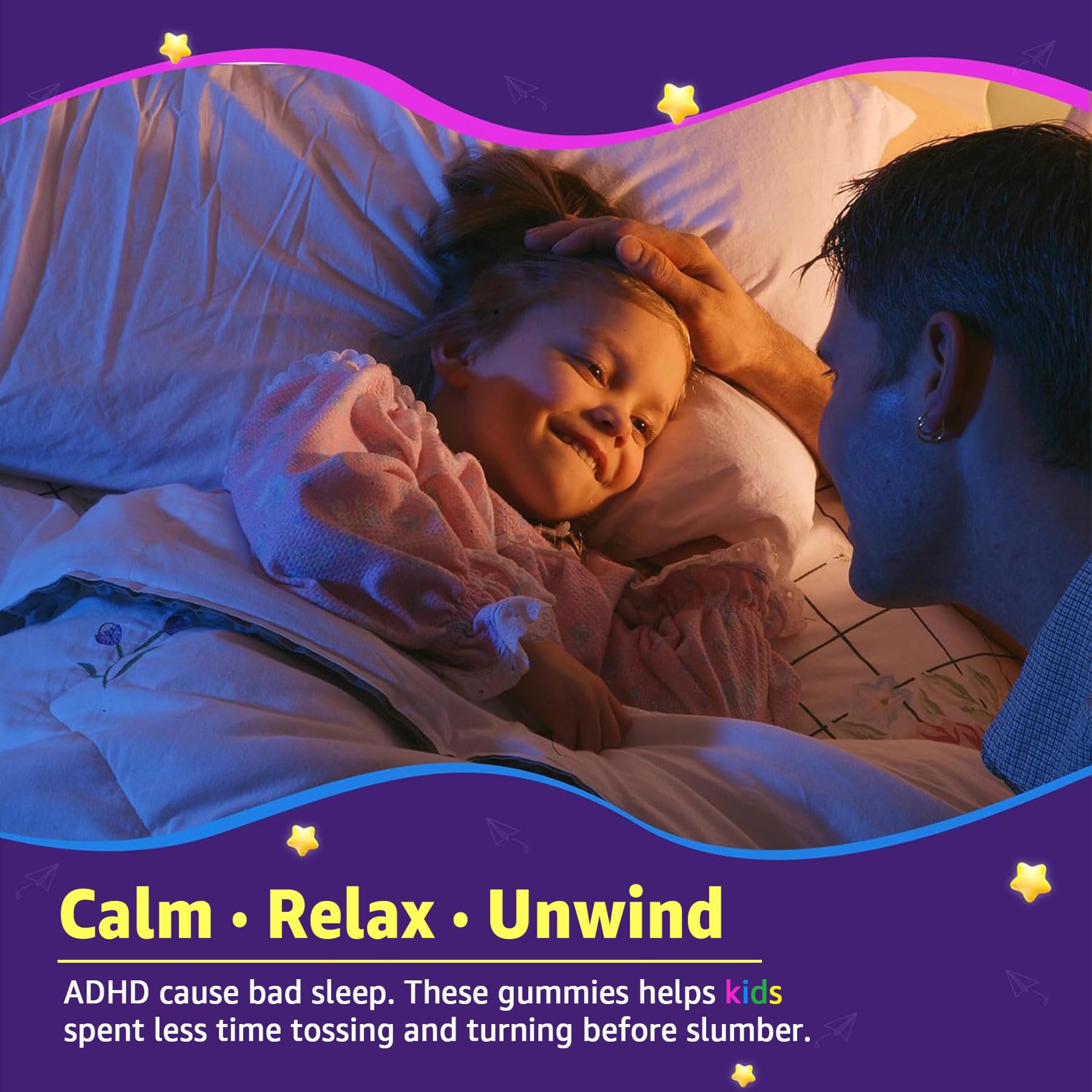 LILICARE Kids Sleep Gummies - Magnesium Glycinate Gummies, Melatonin Free Sleep Aid | Magnesium, Calcium, D3, B6, L Theanine | Kid Melatonin Alternative for Restful Sleep (Pack of 2) LILICARE Au supplements