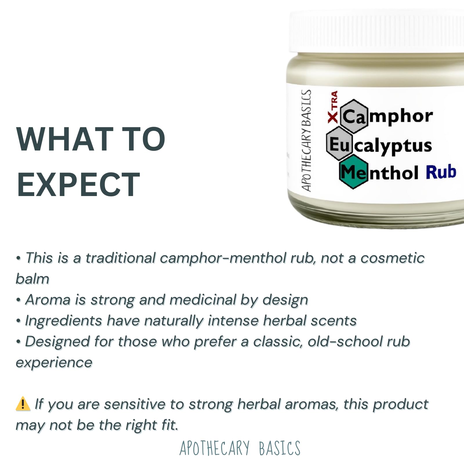 Camphor+Eucalyptus+Menthol Xtra Rub – Handmade with Menthol, Camphor & Eucalyptus – Soothing & Refreshing – 2.5 fl oz IEG Store Au supplements