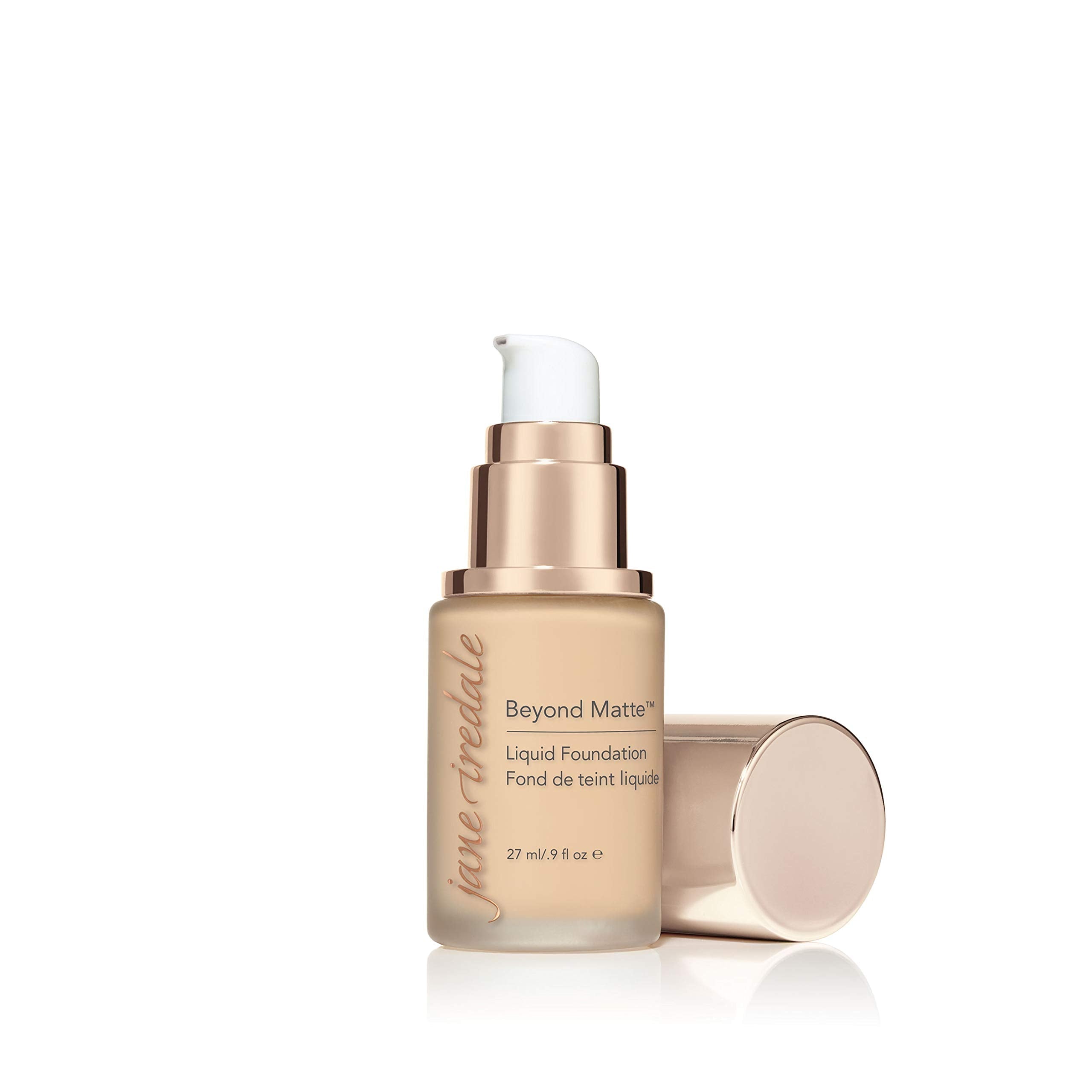 jane iredale Beyond Matte 3-in-1 Liquid Foundation, Long-wear, Buildable Coverage, Vegan, Clean, Cruelty Free, Semi Matte Finish, M6 jane iredale Au supplements