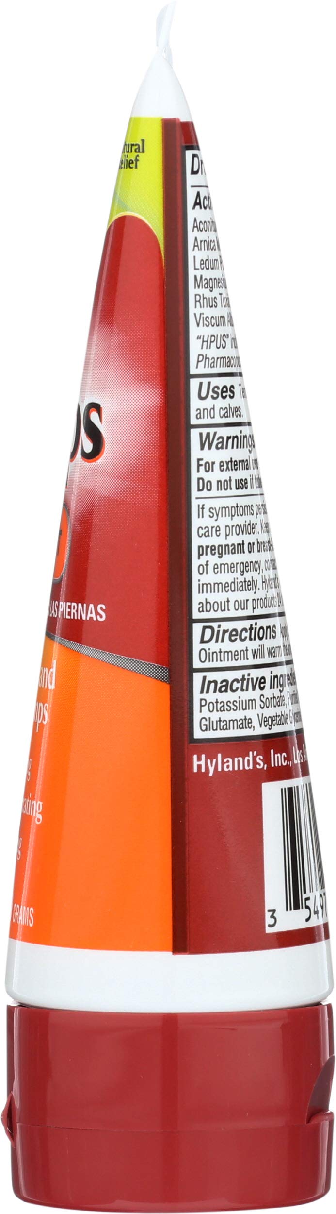 Hylands Homeopathic Leg Cramps - Ointment - 2.5 oz Hyland's Au supplements