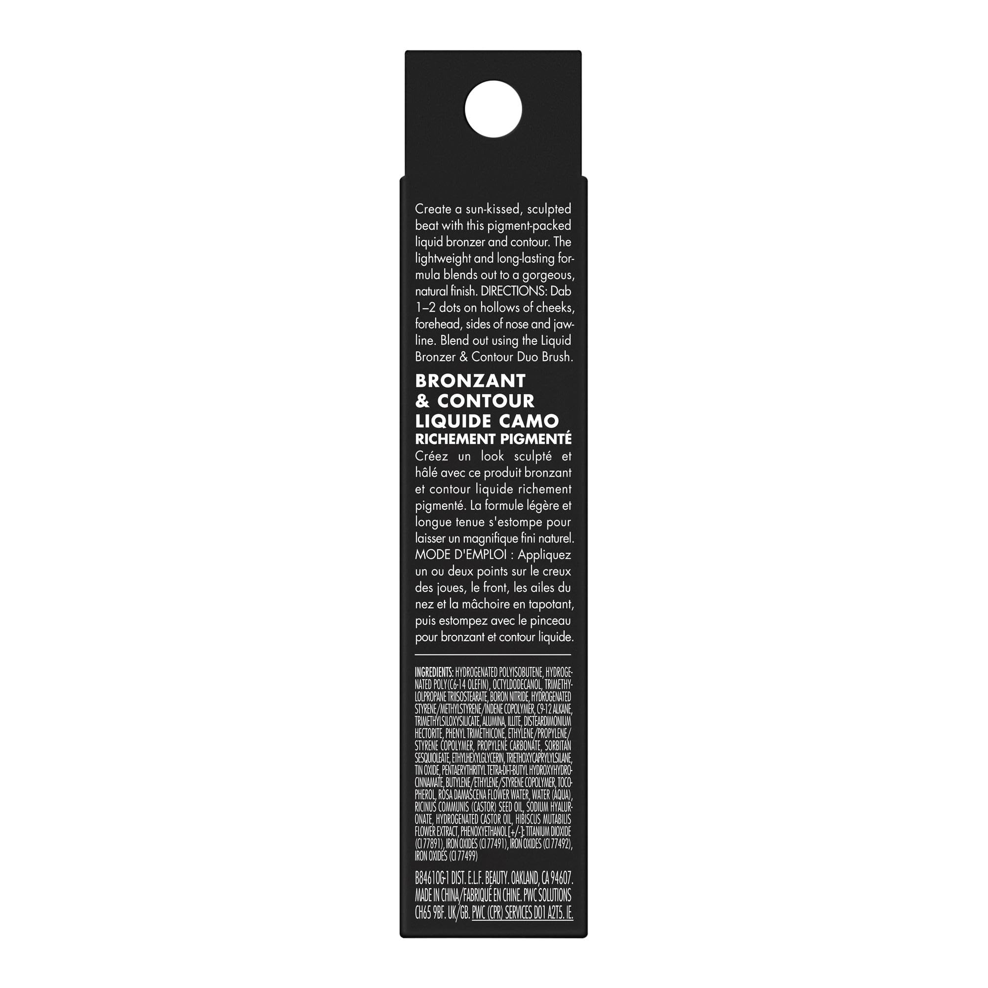e.l.f. Camo Liquid Bronzer & Contour, Silky Highly Pigmented Formula, Creates a Long-Lasting Bronzed Glow & Natural Look, Vegan & Cruelty-Free, 2 Fair/Light e.l.f. Au supplements