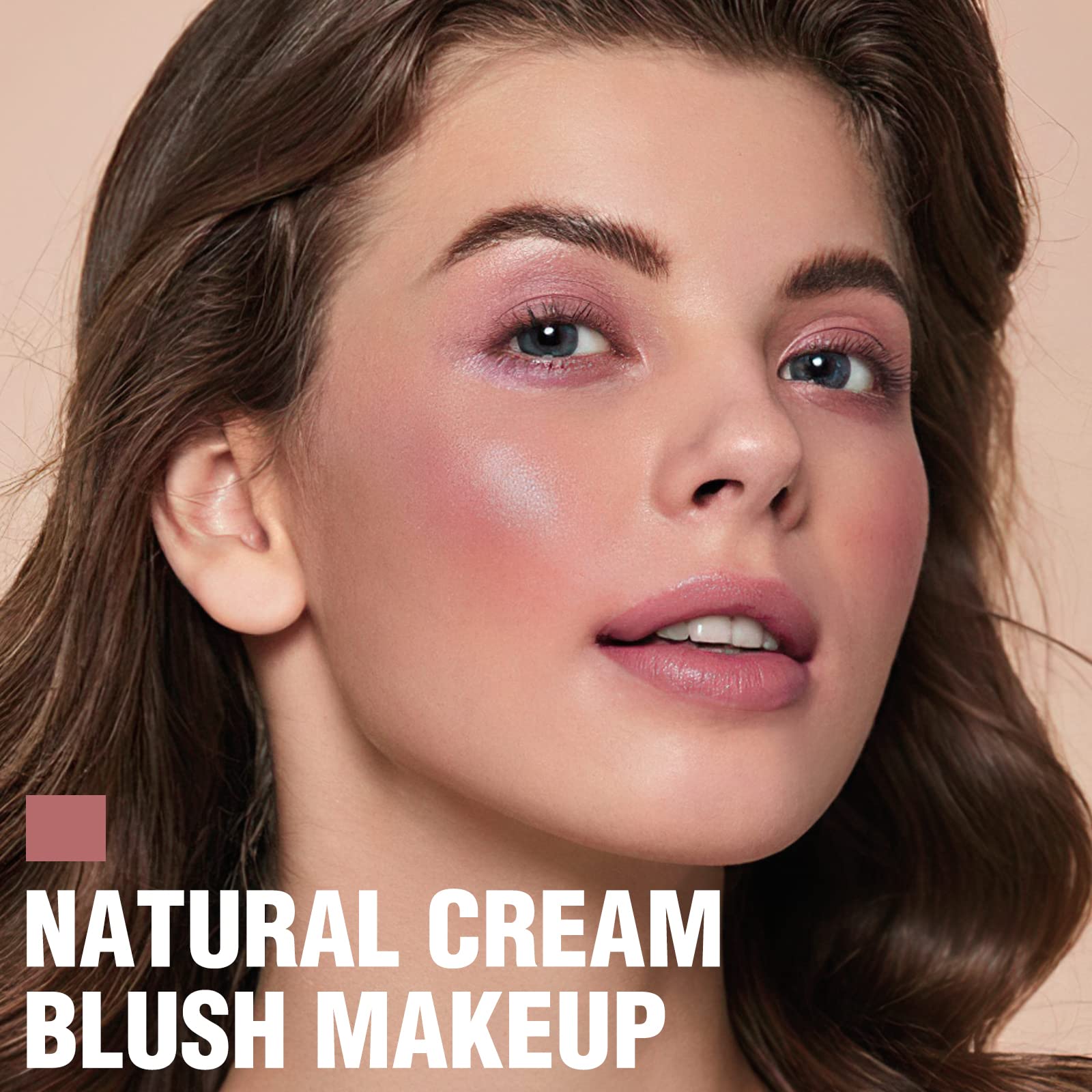 FOCALLURE Cream Blush Makeup,Buildable Blush Stick for Cheeks,Matte and Dewy Finish,Long Wearing,Easy Application,Lightweight Multi Stick,ROSE FLUSH FOCALLURE Au supplements