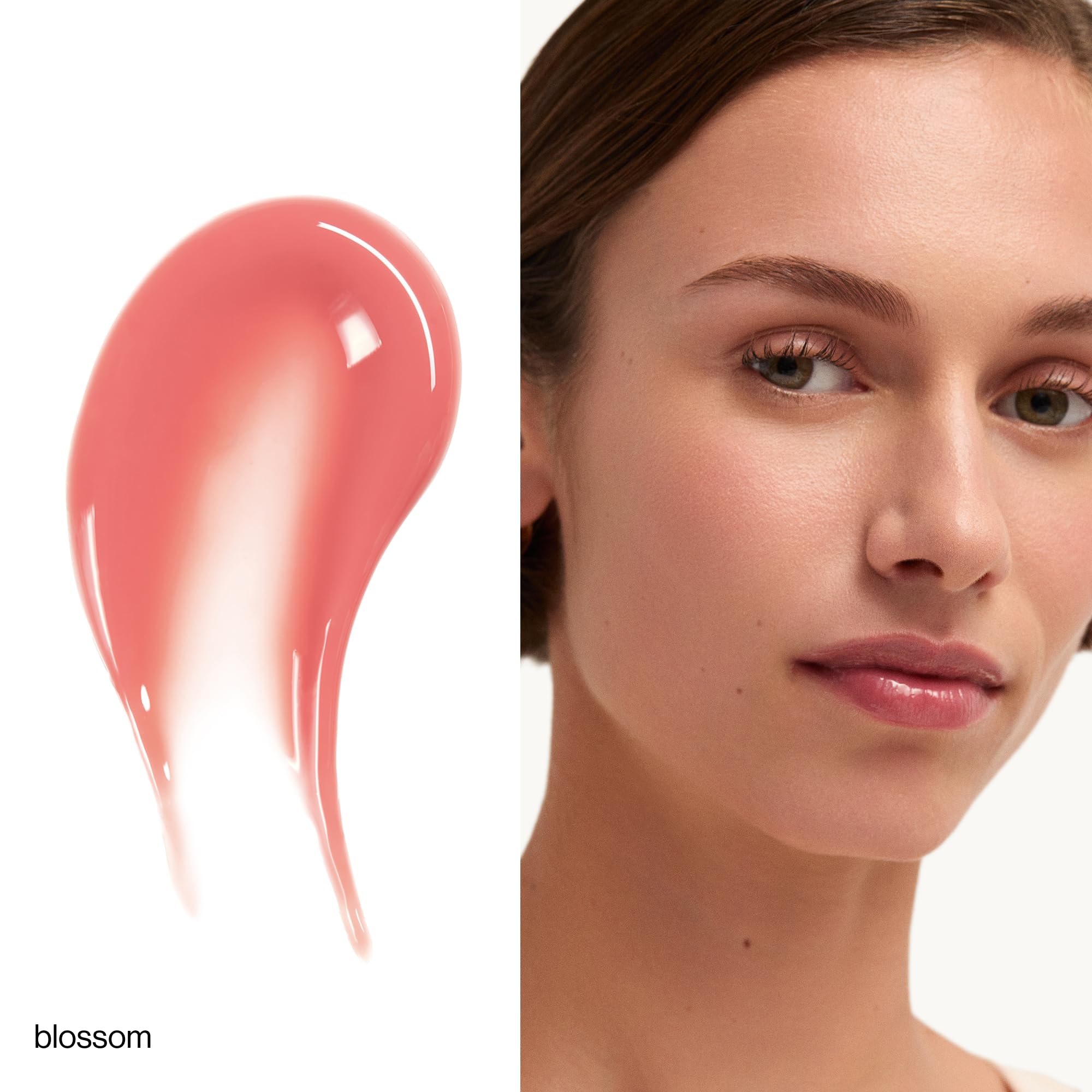 goop Beauty Hydra-Barrier Gel Gloss | Hydrating Lip Gloss to Moisturize & Plump Lips | Hyaluronic Acid & Vitamin E | Blossom - Sheer Petal Pink | 0.13 oz goop Au supplements