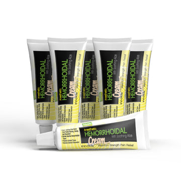 Natureplex Hemorrhoidal Cream for Itching, Burning and Discomfort Relief, 0.9 oz (Pack of 6) - Made in USA Natureplex Au supplements
