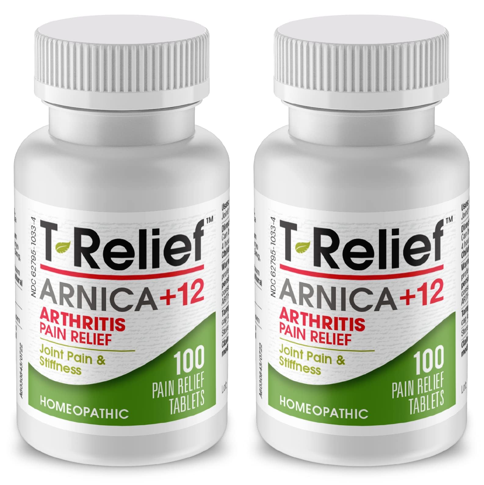 T-Relief Arthritis Arnica +12 Pain Relieving Natural Medicines Help Reduce Soreness Stiffness Aches & Pains in Joints Naturally - 100 Tablets (2 Pack) MediNatura Au supplements