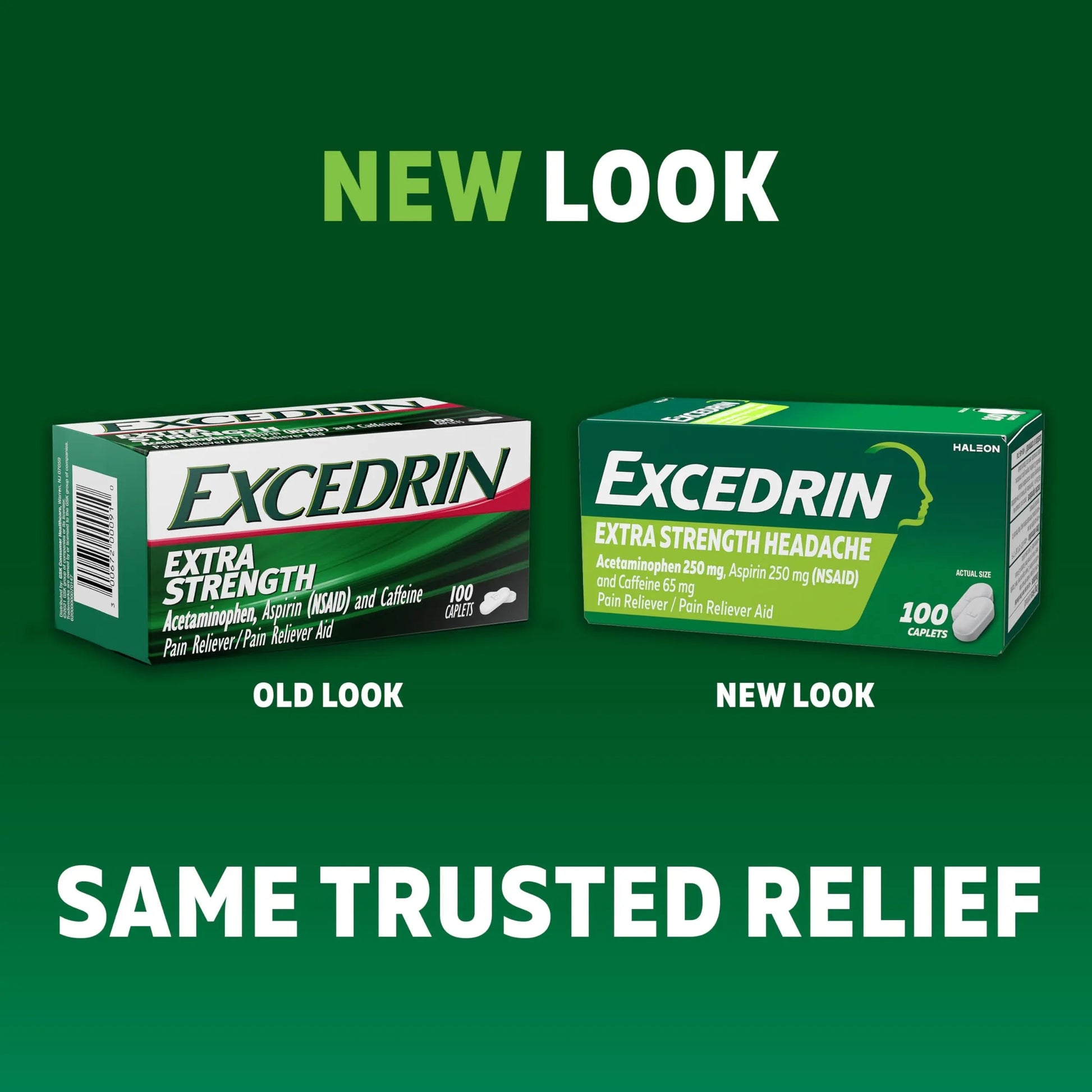Excedrin Extra Strength Pain Relief Caplets – Headache Relief – 100 Count Excedrin Au supplements