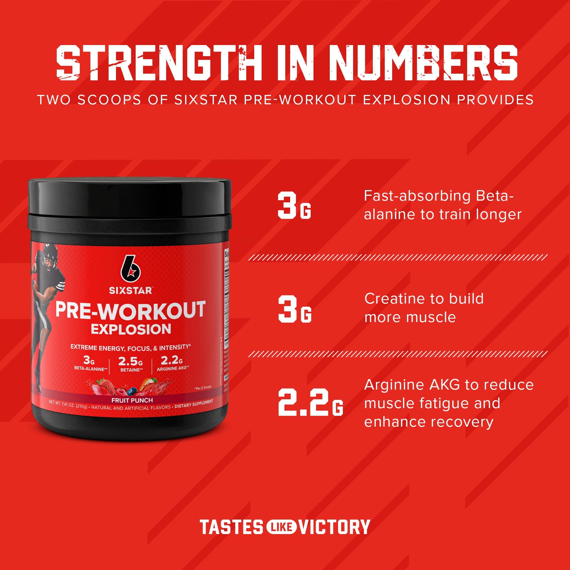 Six Star Pre Workout, PreWorkout Explosion, Pre Workout Powder for Men & Women Six Star Au supplements