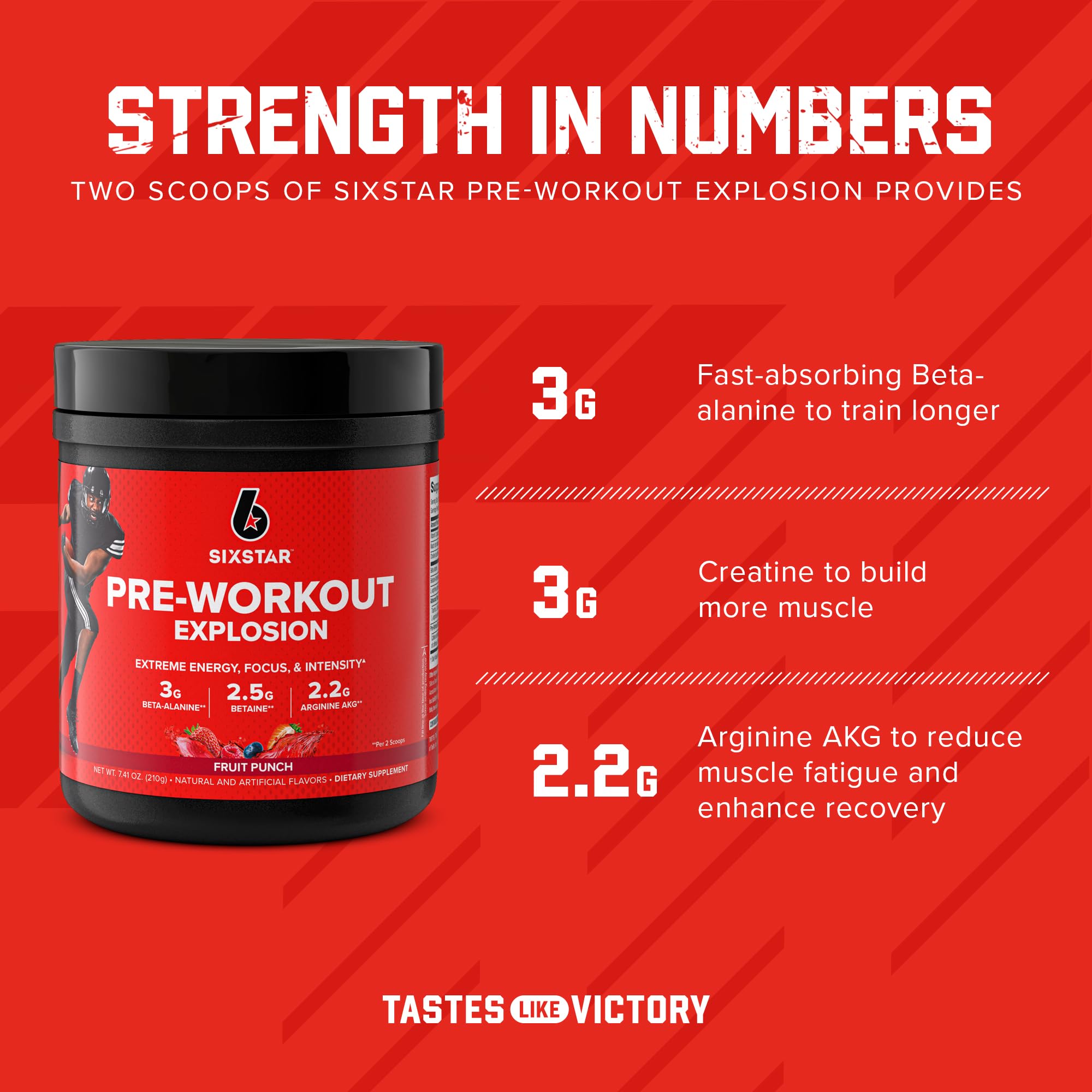 Six Star Pre Workout, PreWorkout Explosion, Pre Workout Powder for Men & Women Six Star Au supplements