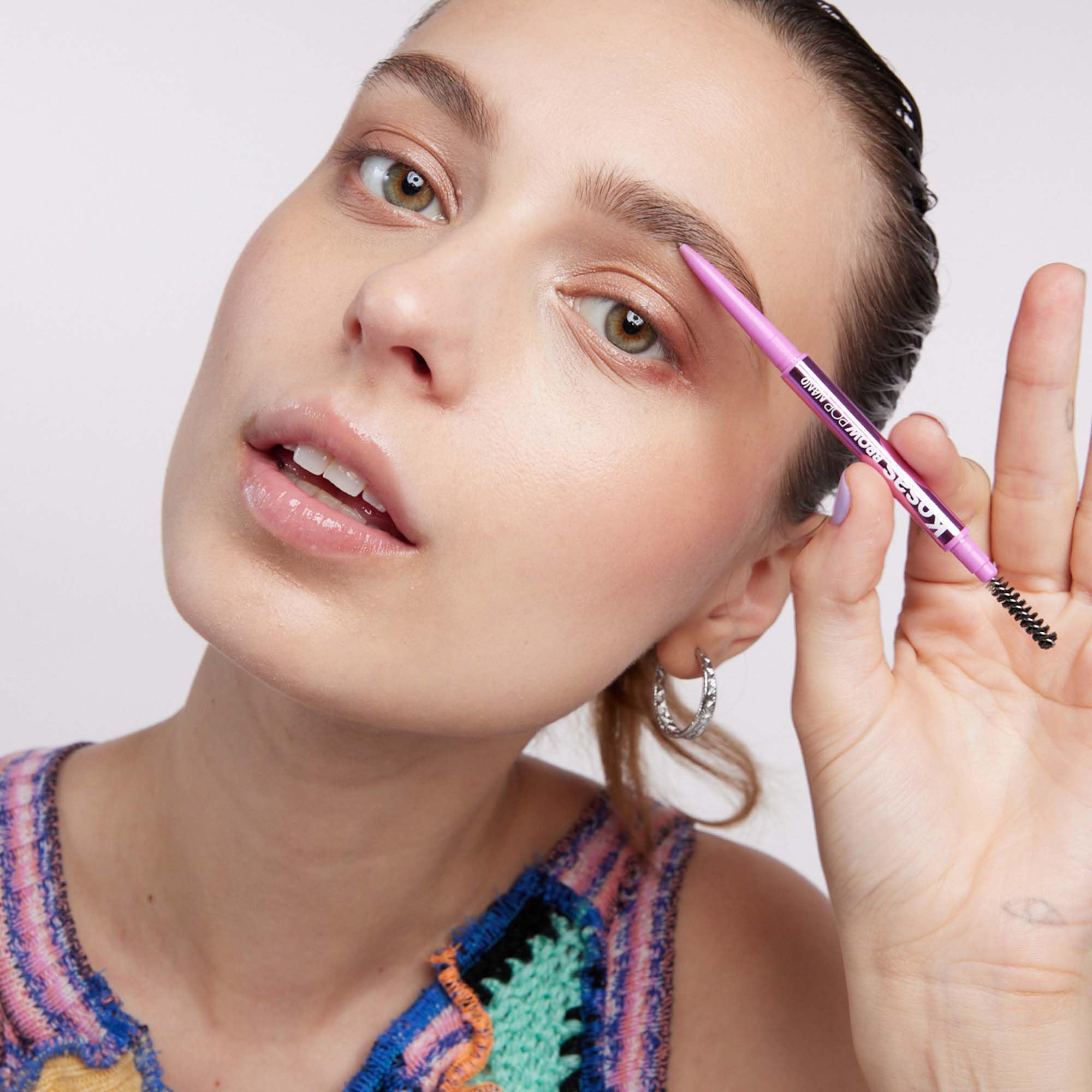 Kosas Brow Pop Nano Eyebrow Pencil – Ultra-Fine 1mm Micro Brow Pencil with Spoolie, Medium Brown Kosas Au supplements