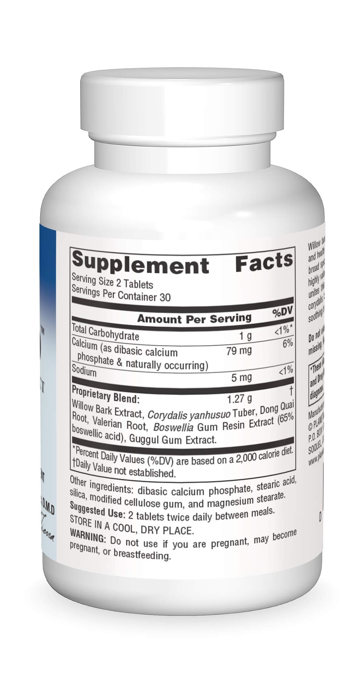 Planetary Herbals Willow Aid Tablets, 60 Count Planetary Herbals Au supplements