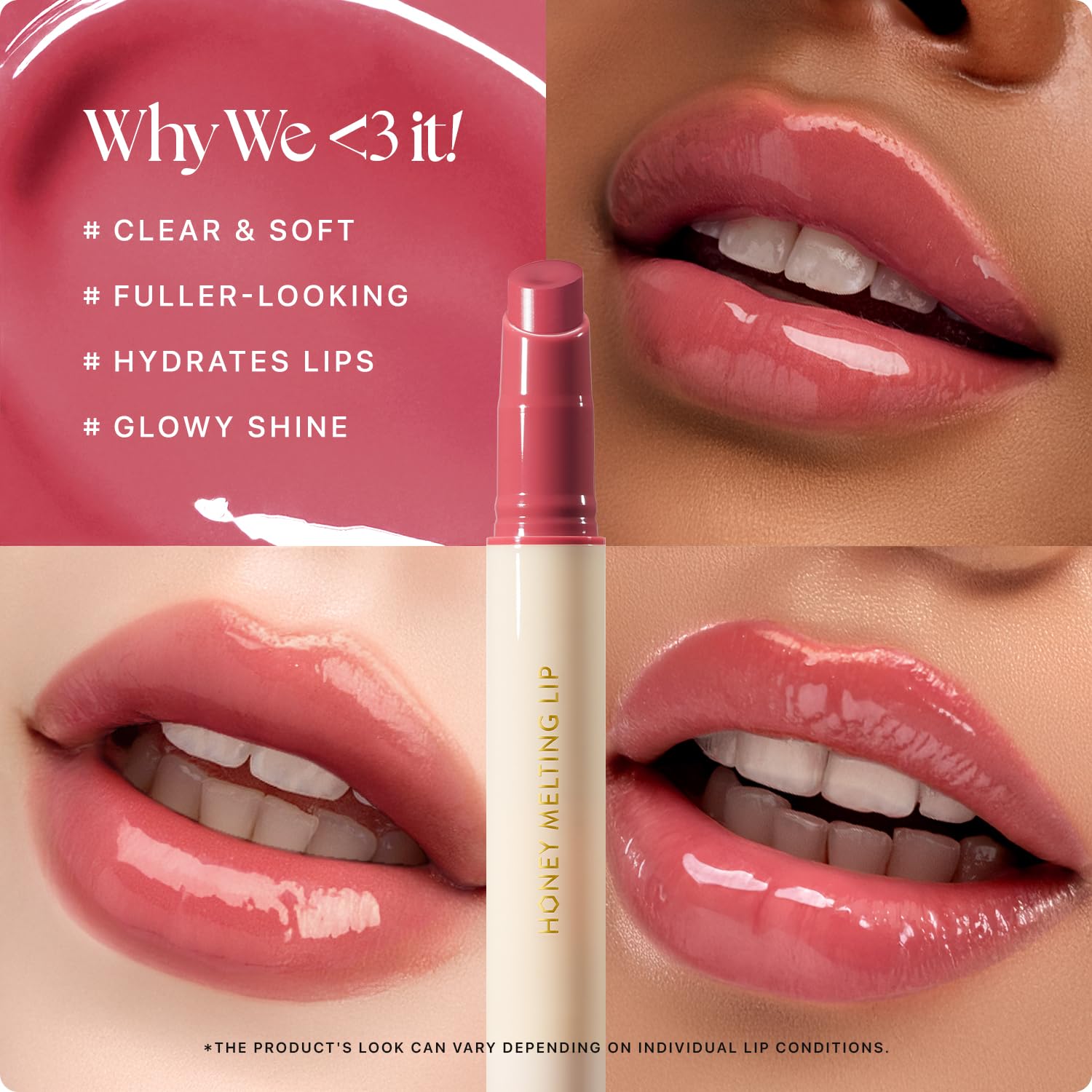 Nature Republic HONEY MELTING LIP (03 BERRY) SOFT LIP STICK, Hydrating Gloss, Moisturizing balms, Sheer tint, Shine & Glowy Finish, korean make up Nature Republic Au supplements