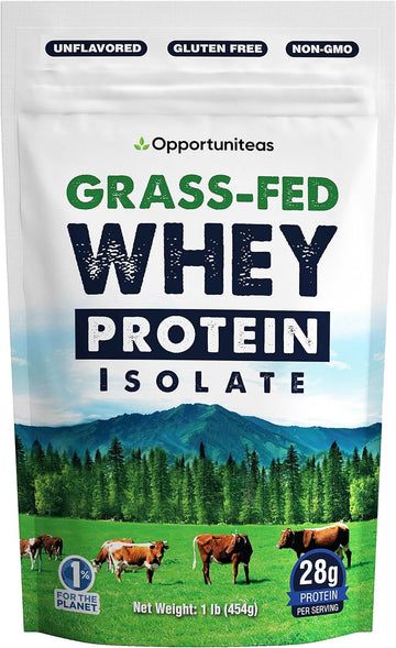 Opportuniteas Grass Fed Whey Protein Isolate Powder - Unflavored Whey Protein Isolate Opportuniteas Au supplements