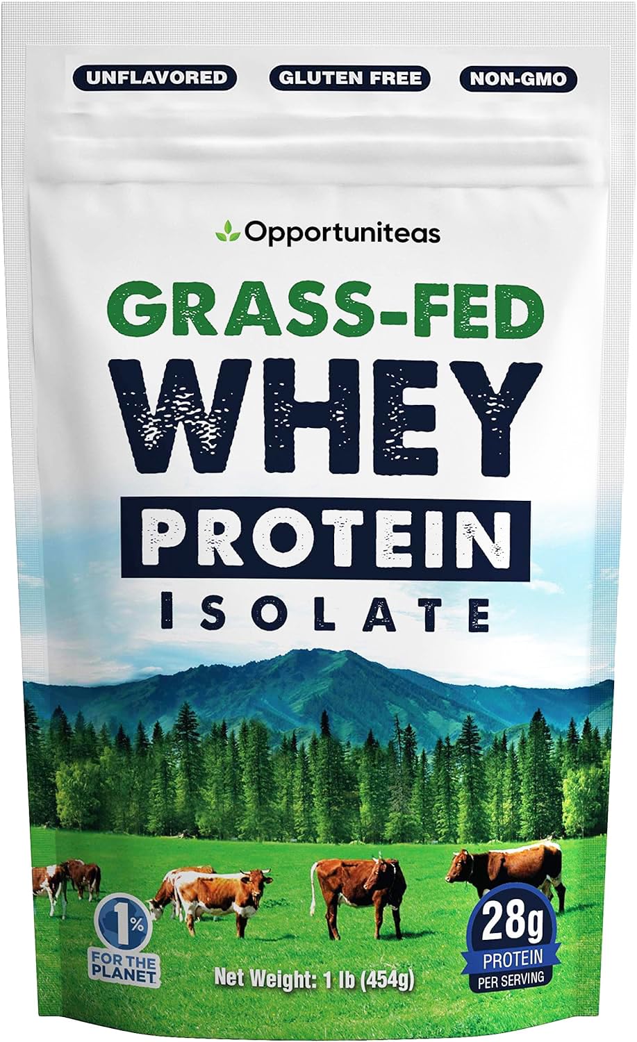 Opportuniteas Grass Fed Whey Protein Isolate Powder - Unflavored Whey Protein Isolate Opportuniteas Au supplements