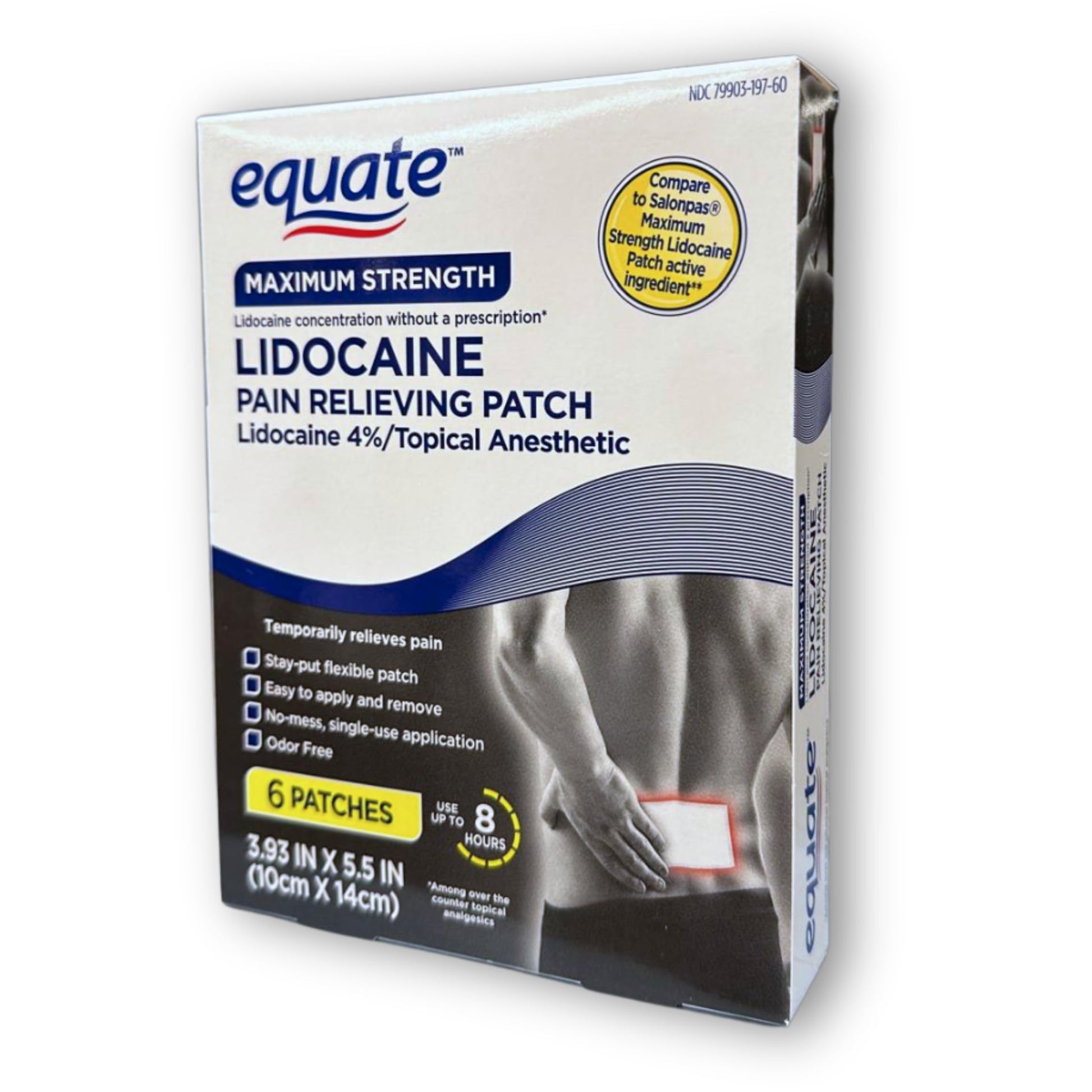 Topical anesthetic 4% Patch- 6 Count (Pack of 1), Boxed By Fusion Shop Store FUSION SHOP STORE Smart choices, meaningful life! Au supplements