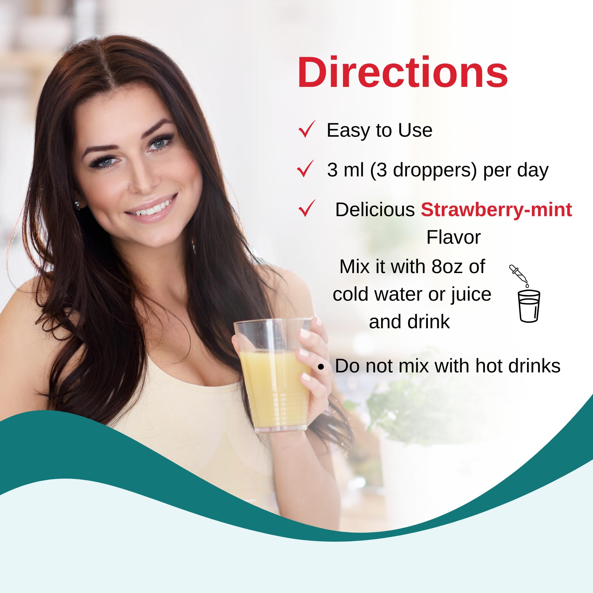 Vitaminally Liposomal Women's Liquid multivitamin Iron Free Drops| Sugar Free | Non-GMO | Gluten Free | Supports Immune System, Bone Health and Energy Metabolism