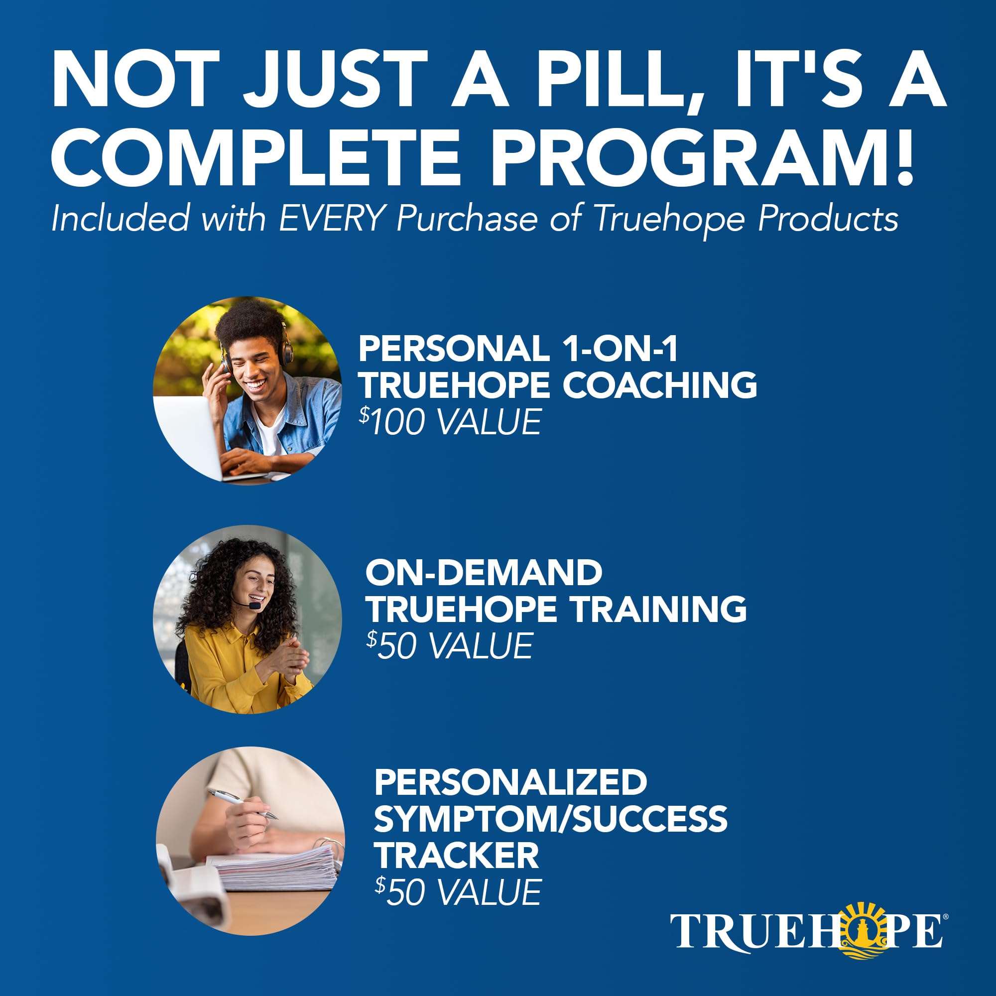 Truehope EMPowerplus Advanced Multivitamin for Women & Men - Broad-Spectrum Multivitamins & Chelated Minerals | 1000% Better Absorption | 37 Research Studies & 28 Years of Success | 30 Day Supply Truehope Au supplements