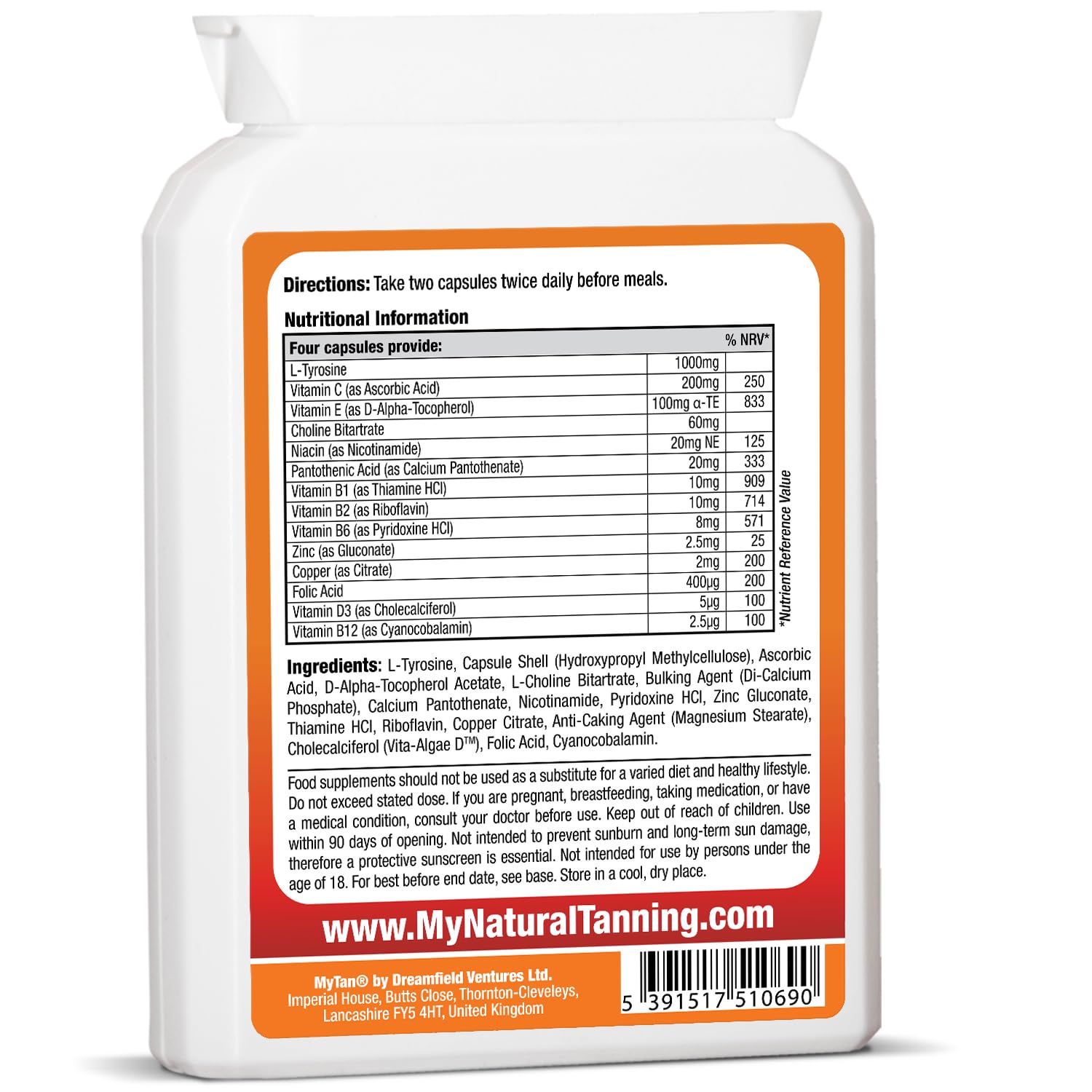 MyTan Boost Tan Pills | 100 Capsules | Sun Tan Accelerator | Natural Tanning Supplement | Tyrosine, Copper Multivitamin | 25-Day Extended Holiday Supply MyTan Au supplements