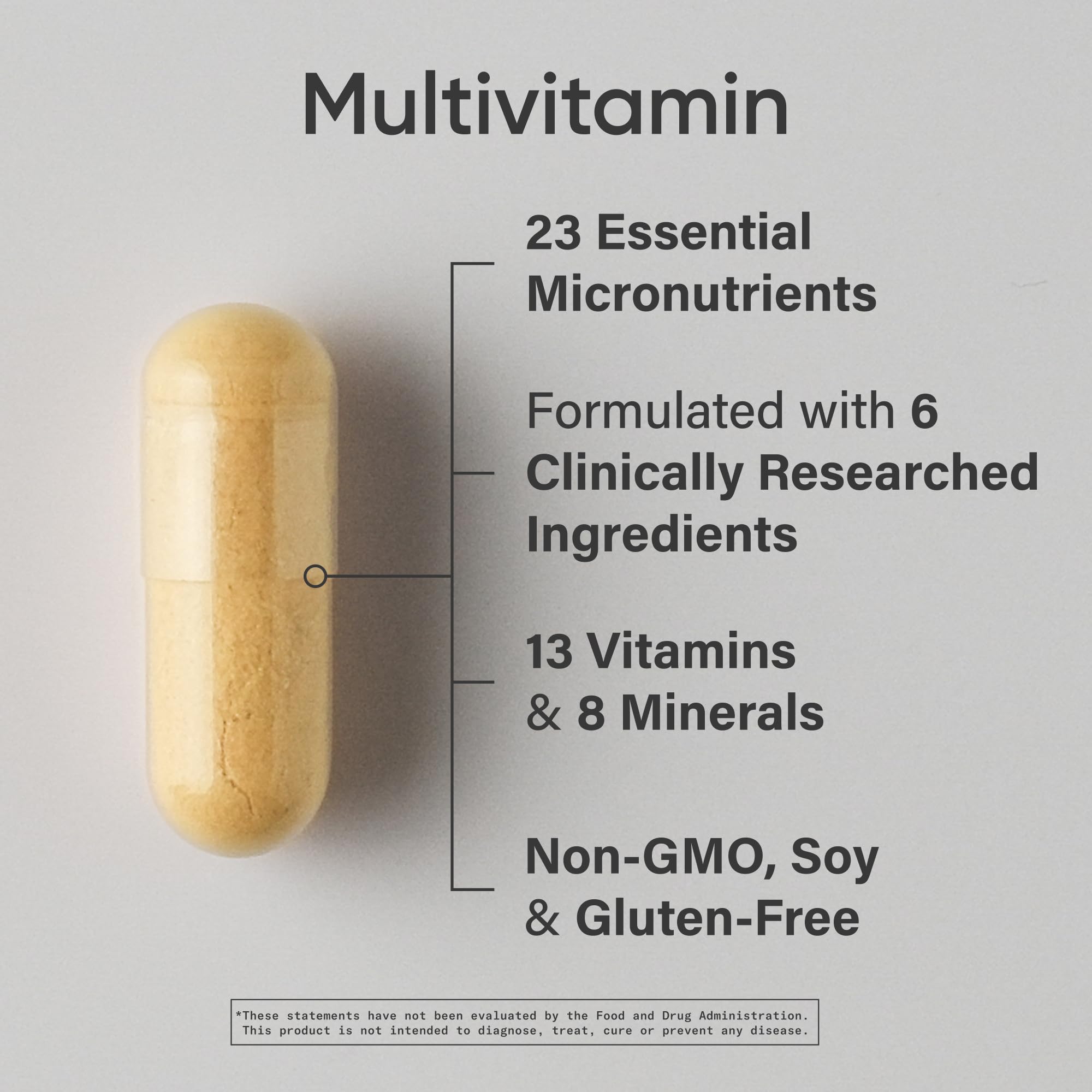 Sports Research® Multivitamin – Advanced Formula - 23 Essential Vitamins & Minerals with CoQ10 & Iodine - Daily Nutrient Support*- Non-GMO Tested & Gluten-Free -60 Veggie Capsules Sports Research Au supplements