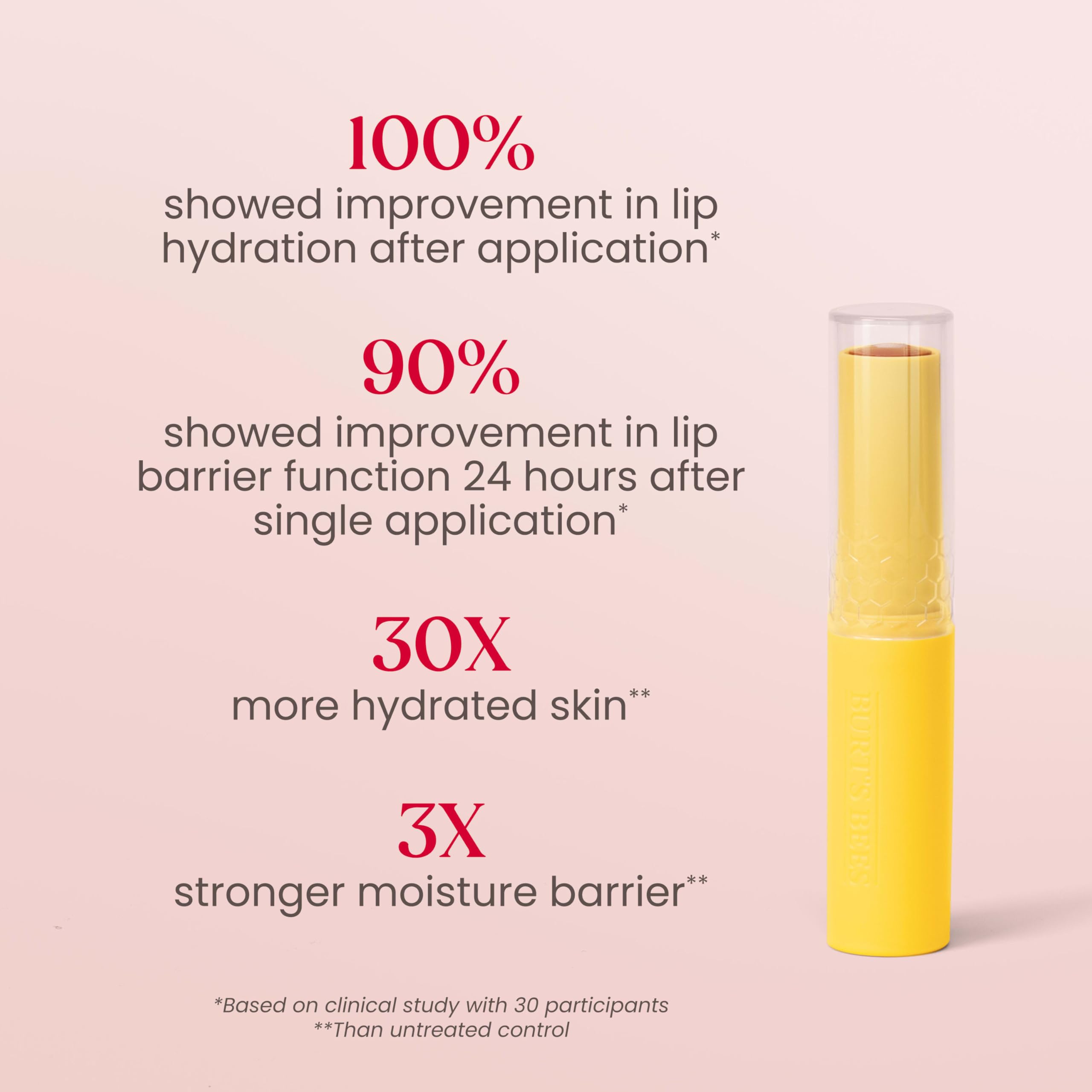 Burt’s Bees Tinted Boosted Balm, Misty Mauve, Hydrating Tinted Lip Balm with Vitamin C, E, and F Core, 24 Hour Lip Moisturizer with Responsibly Sourced Beeswax, 100% Natural Origin, 1 Count, 0.16oz Burt's Bees Au supplements
