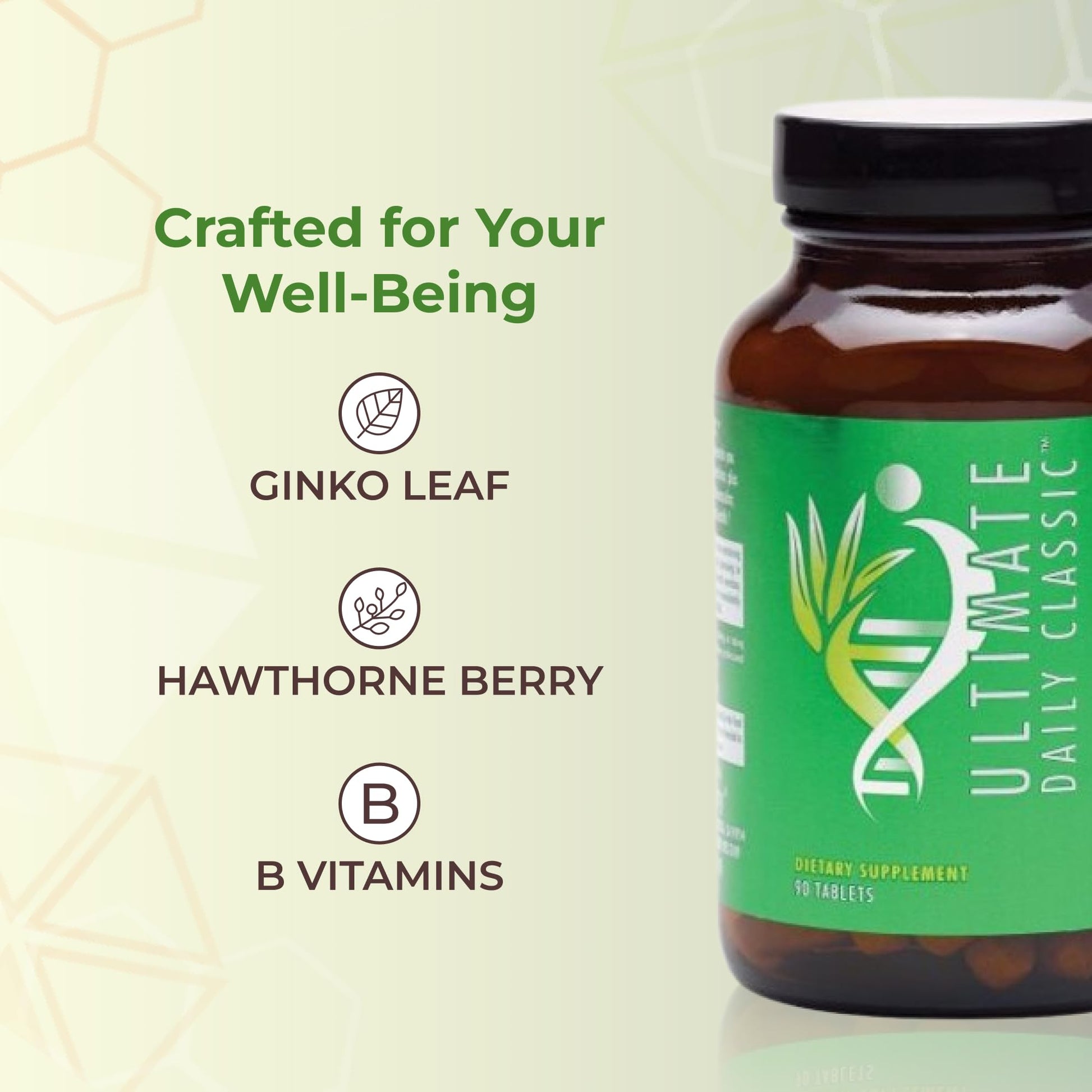 Youngevity Ultimate Daily Classic – Multivitamin with Essential Vitamins, Minerals, Amino Acids, and Antioxidant-Rich Botanicals – Supports Cardiovascular, Brain, Bone, and Bone Health – 90 Tablets Youngevity Au supplements