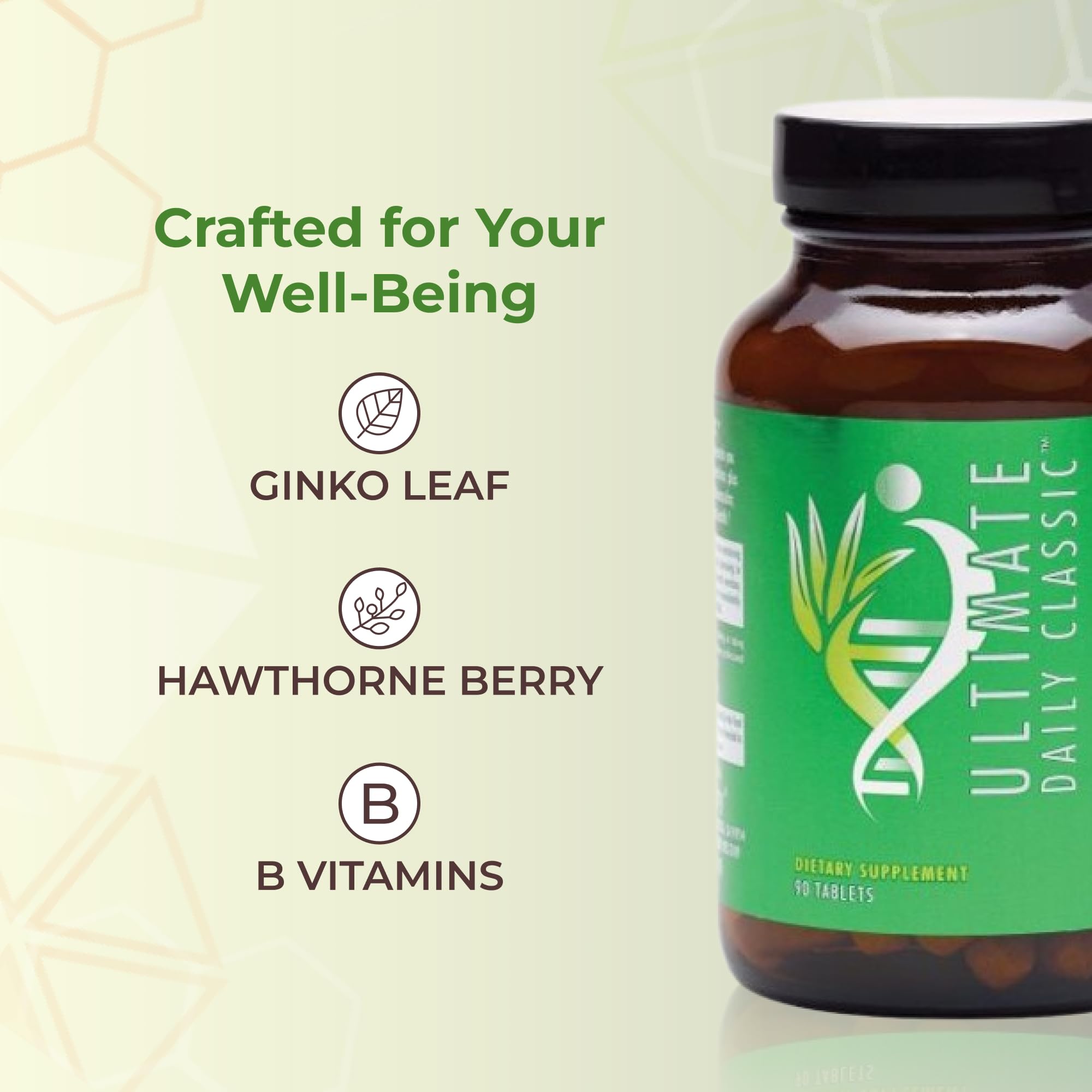 Youngevity Ultimate Daily Classic – Multivitamin with Essential Vitamins, Minerals, Amino Acids, and Antioxidant-Rich Botanicals – Supports Cardiovascular, Brain, Bone, and Bone Health – 90 Tablets Youngevity Au supplements