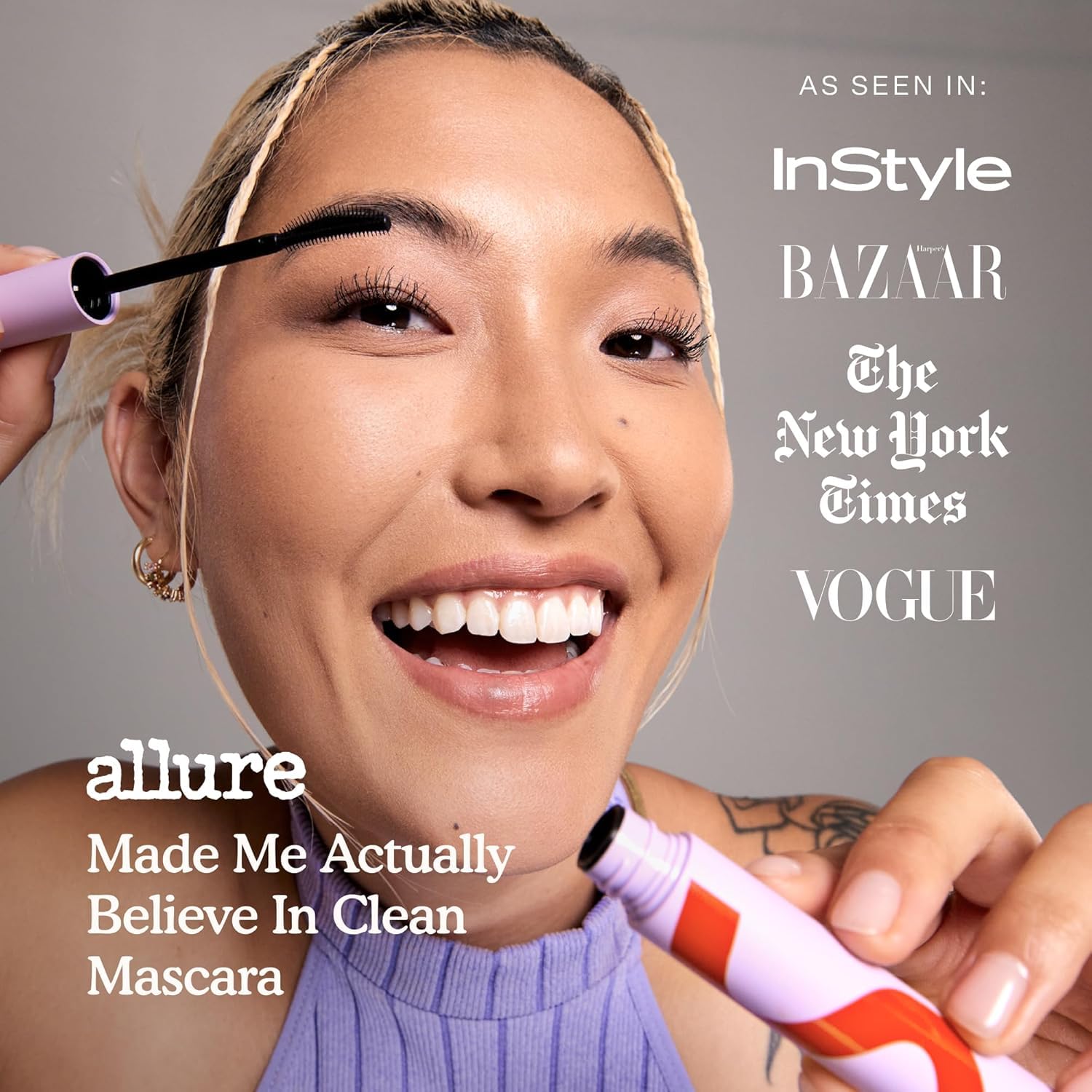 Tower 28 MakeWaves Vegan Black Mascara - Volumizing & Lengthening Mascara for Sensitive Eyes - With Aquaflex Technology for Humidity-Proof Lift - Hypoallergenic Eye Makeup - Jet (0.29 oz) Tower 28 Au supplements