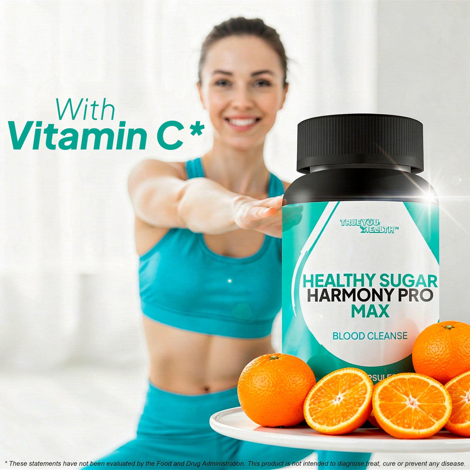 Healthy Sugar Harmony Pro Max - Our Best Blood Cleansing Formula - Support Healthy Sugar Balance & Immune Health with This Premium Blood Support Supplement - Bloodflow & Cardiovascular Support True You Health Au supplements