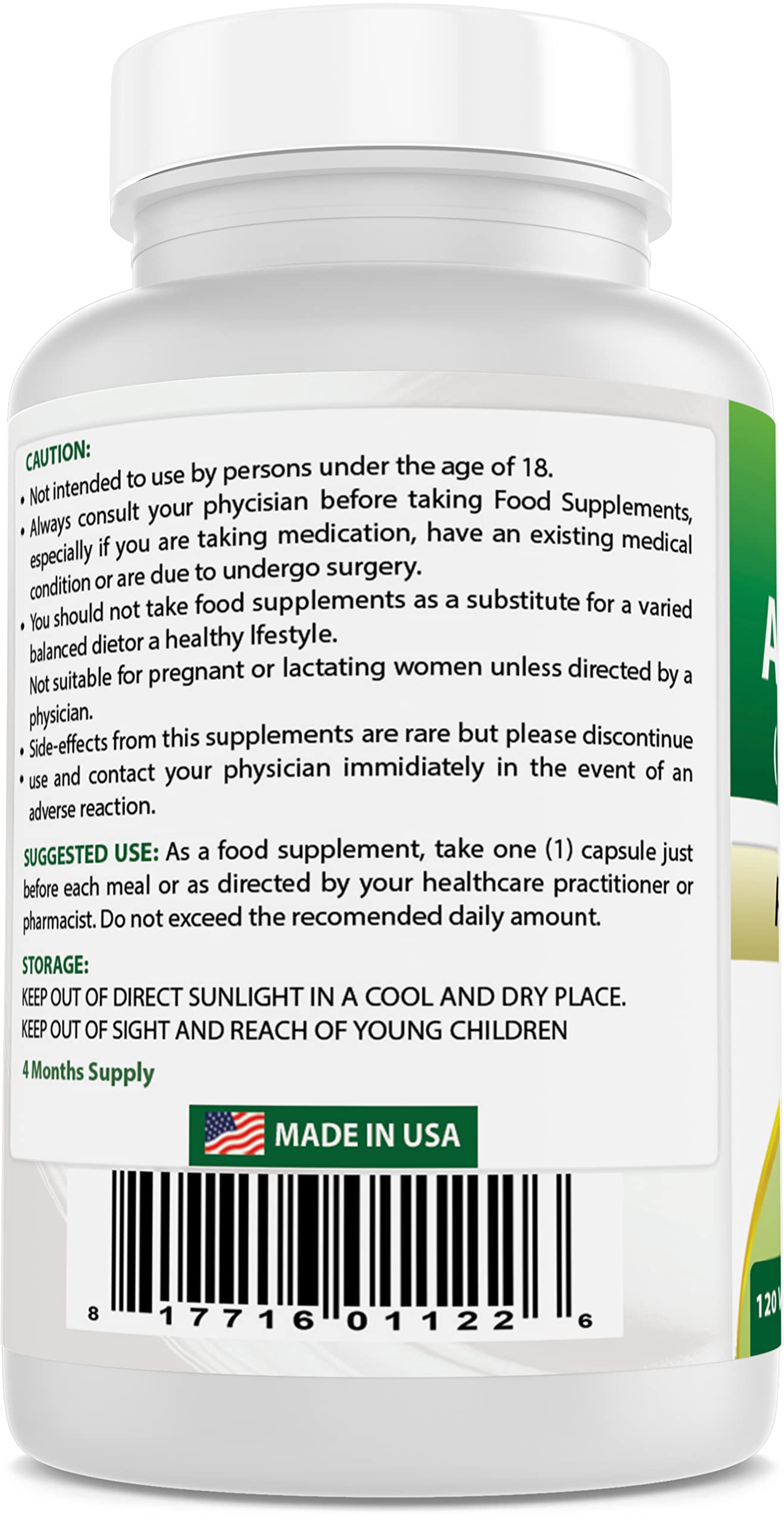 Best Naturals Ashwagandha Capsules for Relaxing Stress and Mood, 500 mg, 120 Count (Packaging may vary) Best Naturals Au supplements