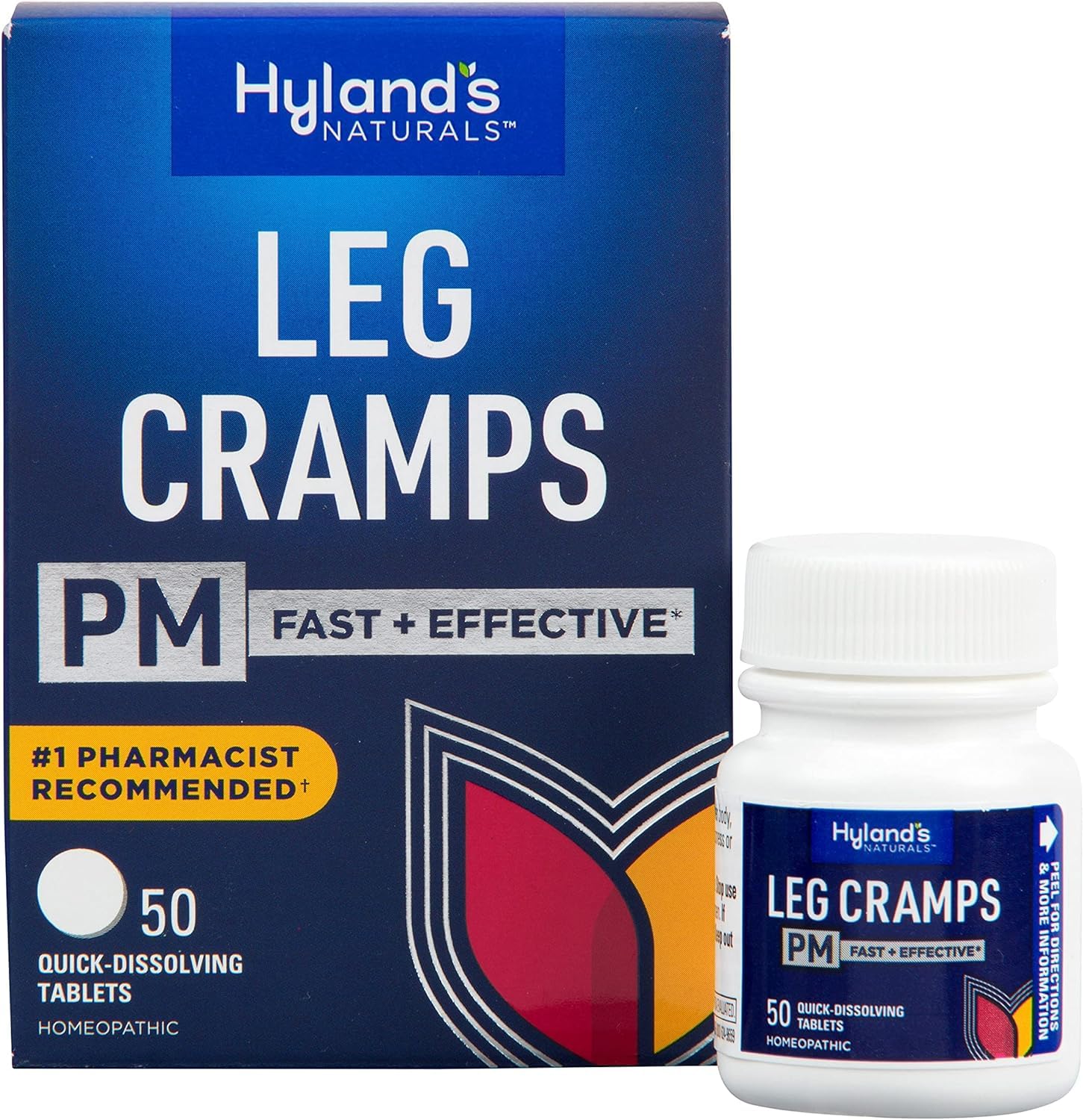 Hyland's Leg Cramps PM With Quinine Tablets 50 ea ( Pack of 6) Hyland's Au supplements