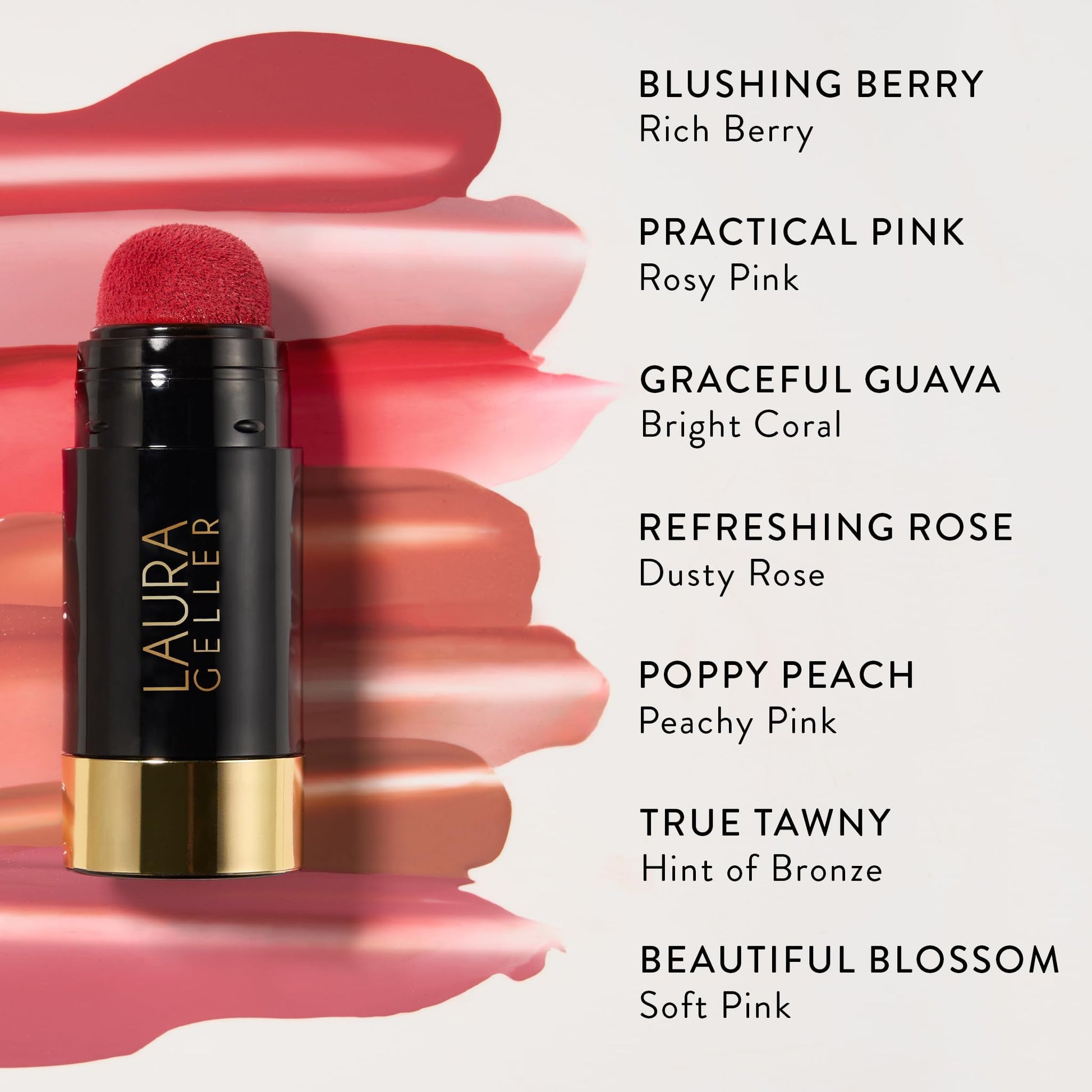 LAURA GELLER NEW YORK Serum Blush Tint, Lightweight Liquid Blush for Cheeks, Weightless Watercolor Sheer Finish, Practical Pink LAURA GELLER NEW YORK Au supplements