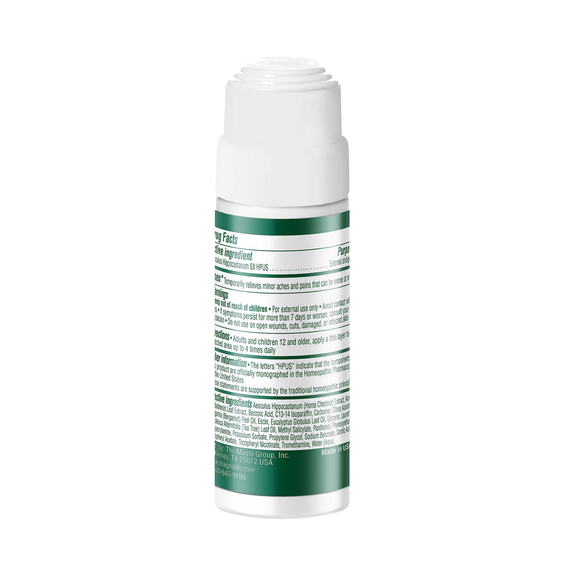 Magnilife DB Nerve Relief Roll On, 3 Oz, Topical Nerve Pain Relief for Feet, Legs, Hands & Arms, Helps Soothe Stabbing, Burning & Tingling Discomfort, Fast-Absorbing, Non-Greasy & Unscented Formula MagniLife Au supplements